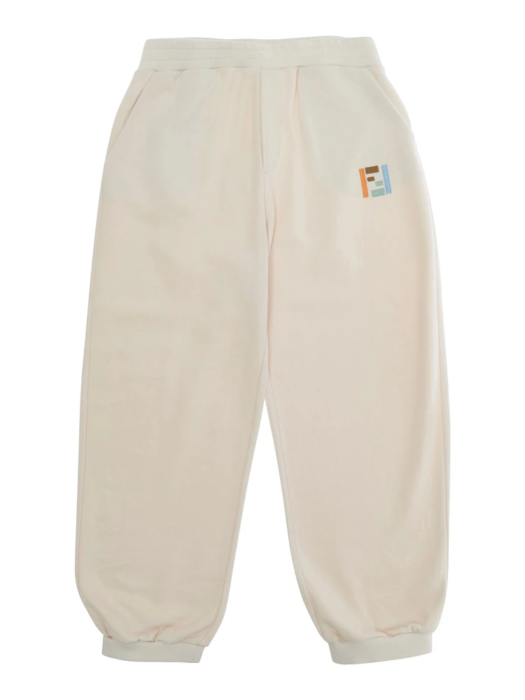 FENDI KIDS Trousers Stone