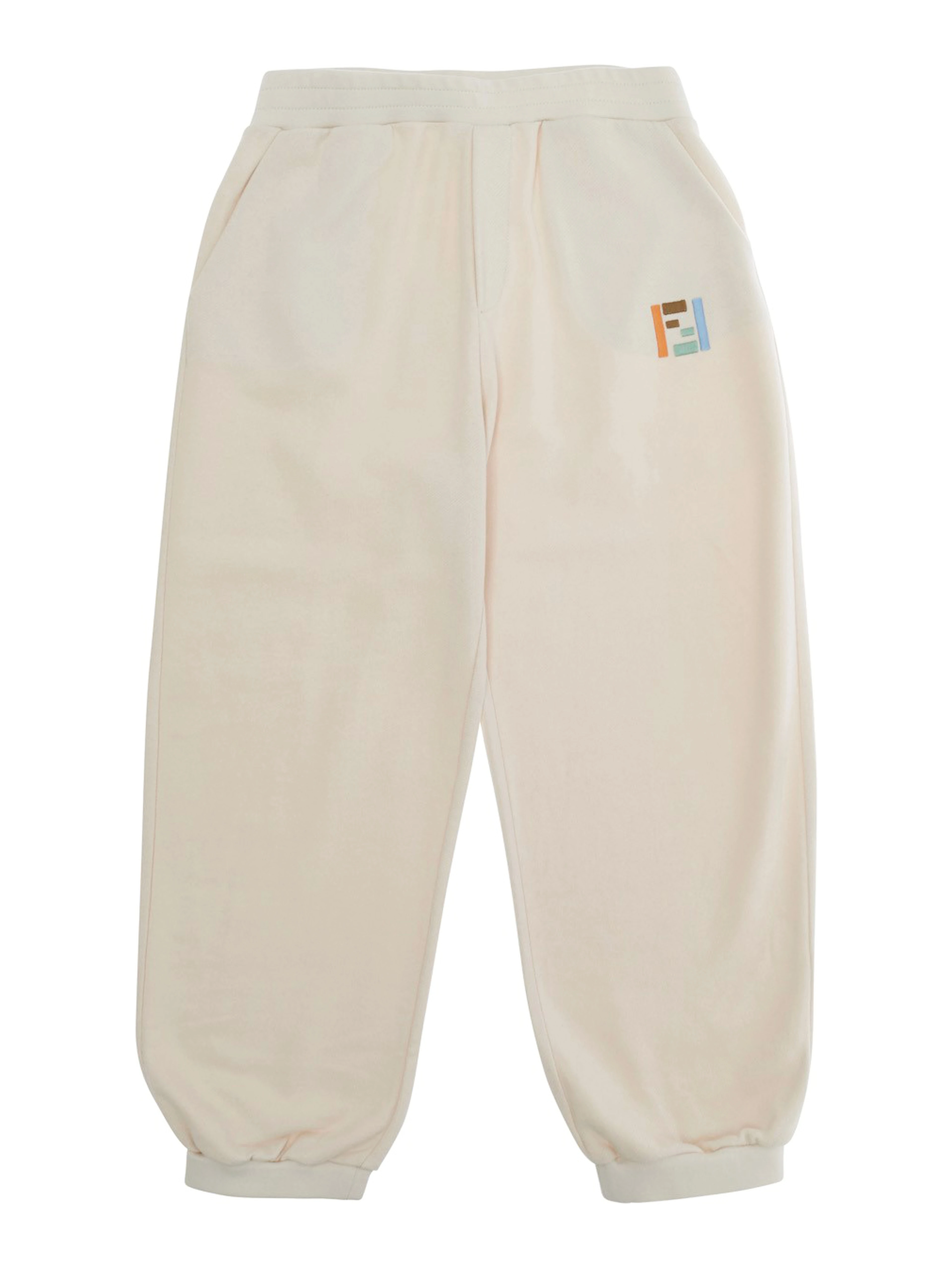 FENDI KIDS Trousers Stone