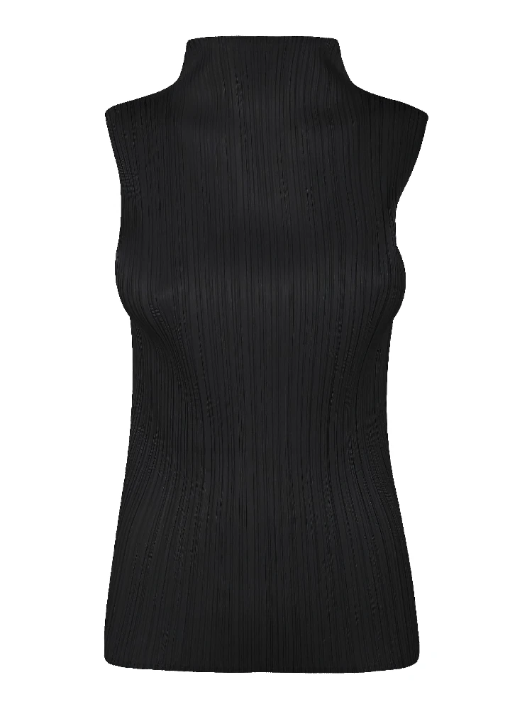 ISSEY MIYAKE PLEATS PLEASE Shirts Black