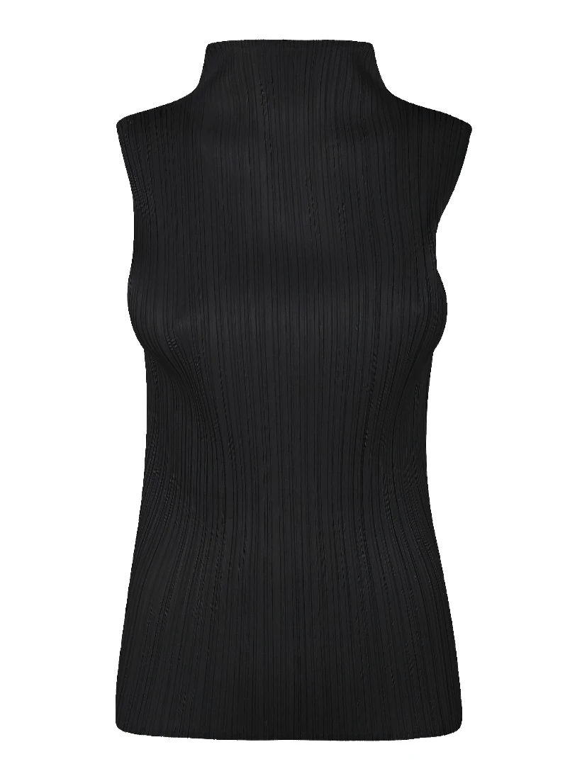 ISSEY MIYAKE PLEATS PLEASE Shirts Black