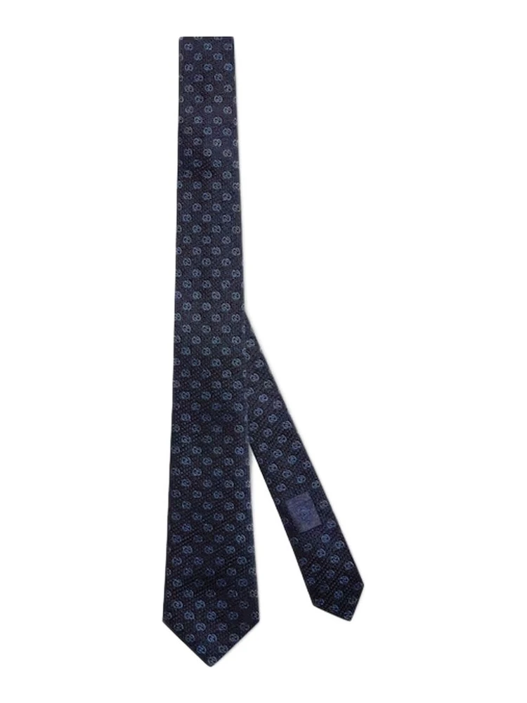 Gucci Ties Navy Blue/Blue