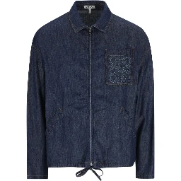 Loewe Coats Denim blue