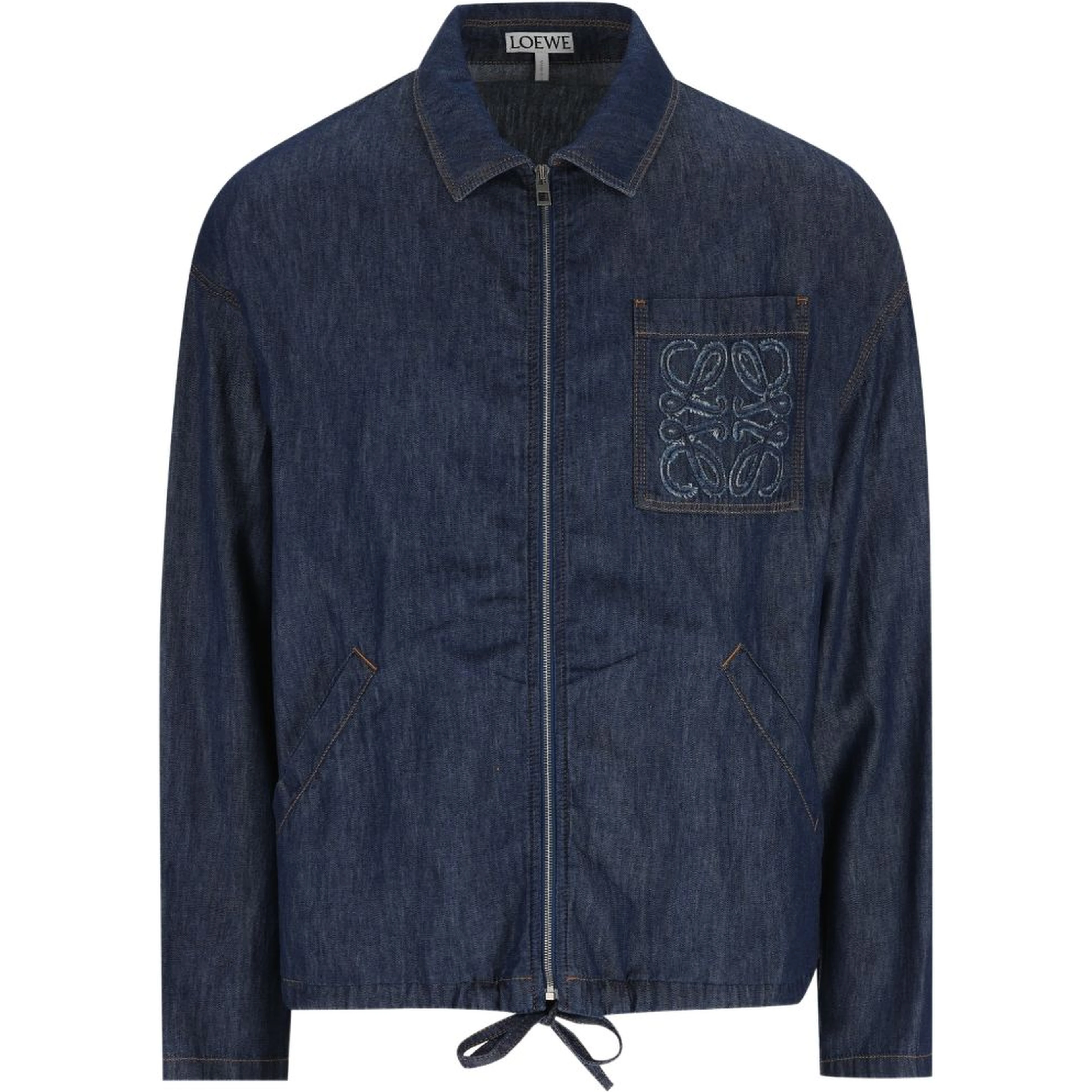 Loewe Coats Denim blue