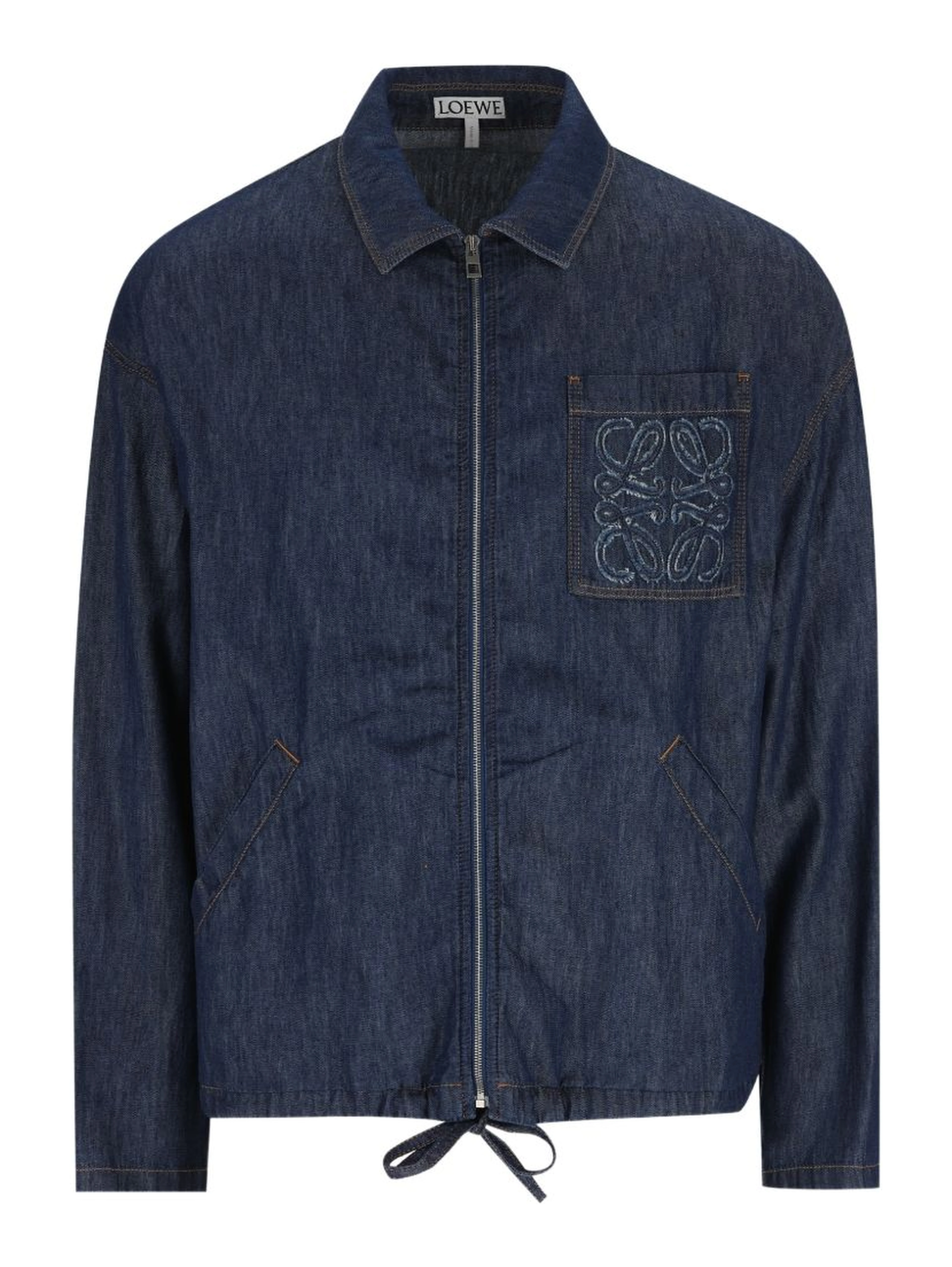 Loewe Coats Denim blue