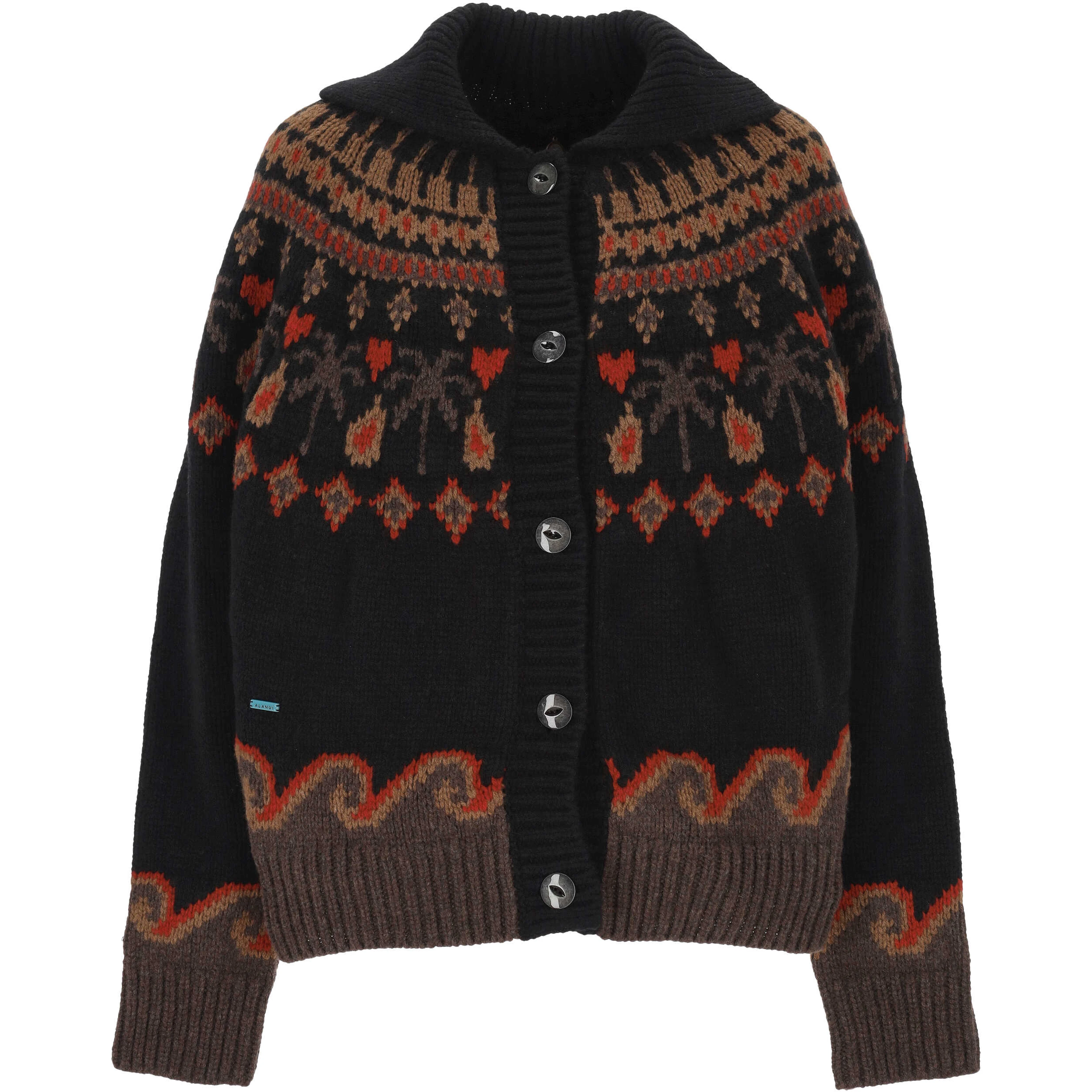 Alanui Sweaters Black/Multicolor
