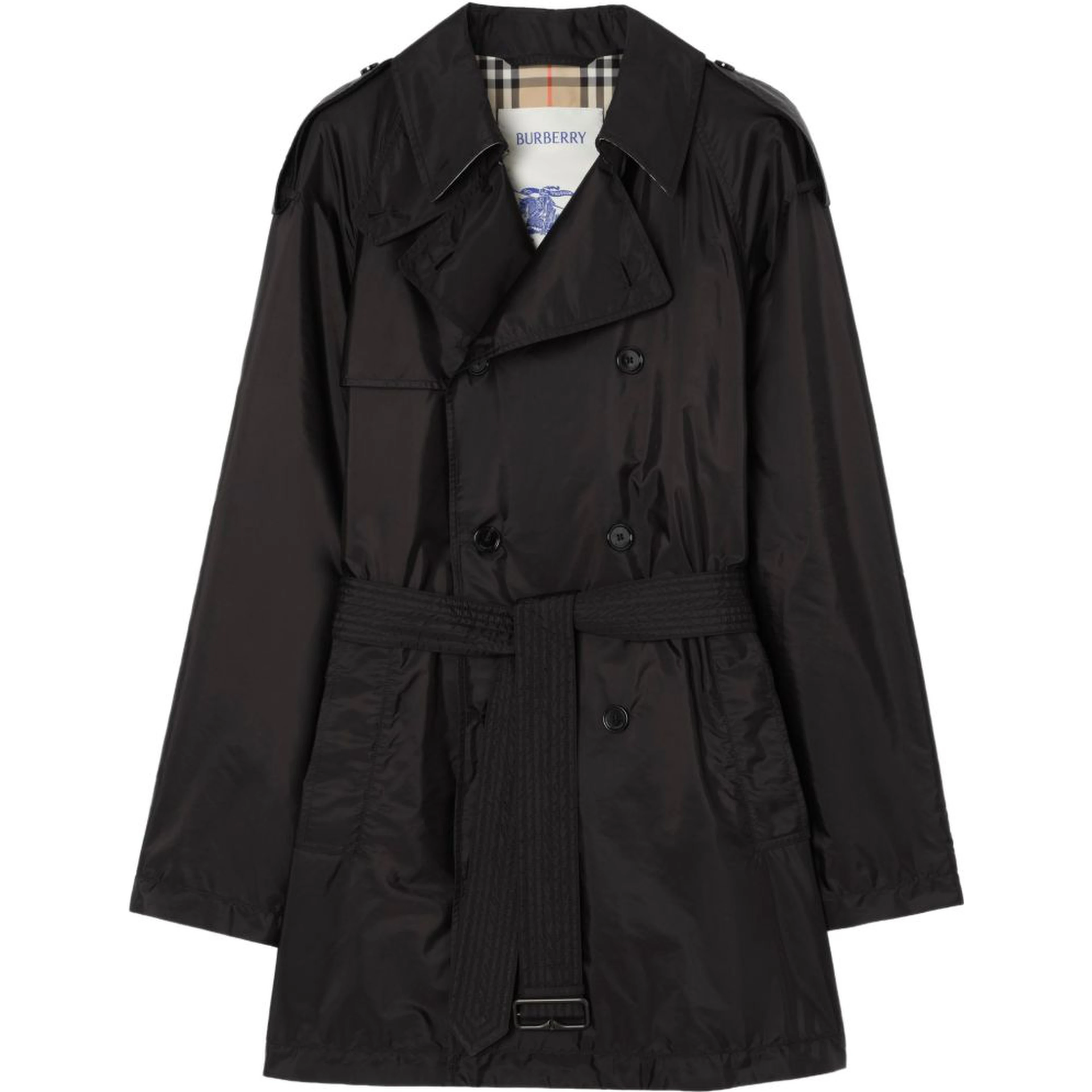Burberry Coats Black