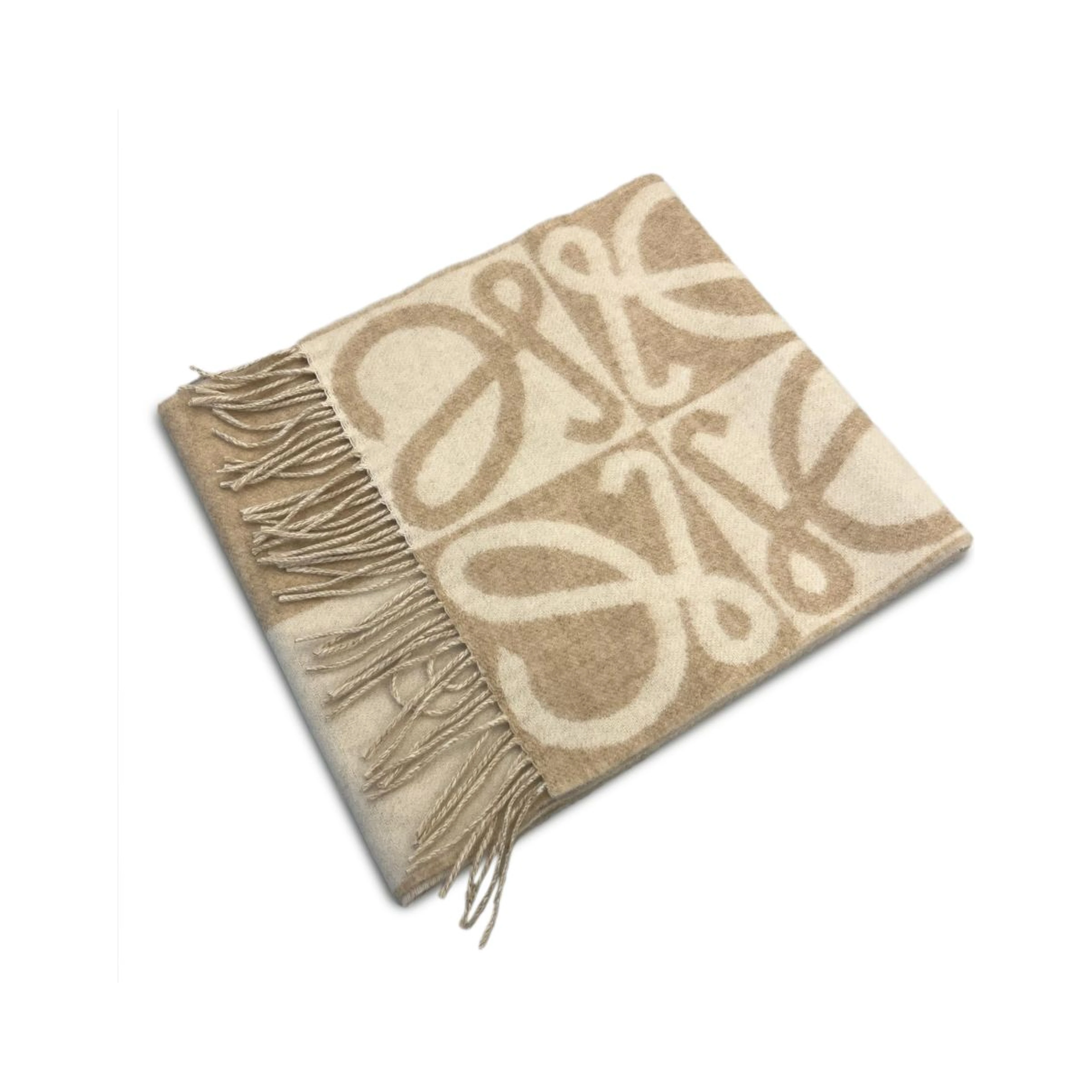 Loewe Scarfs Beige/ecru