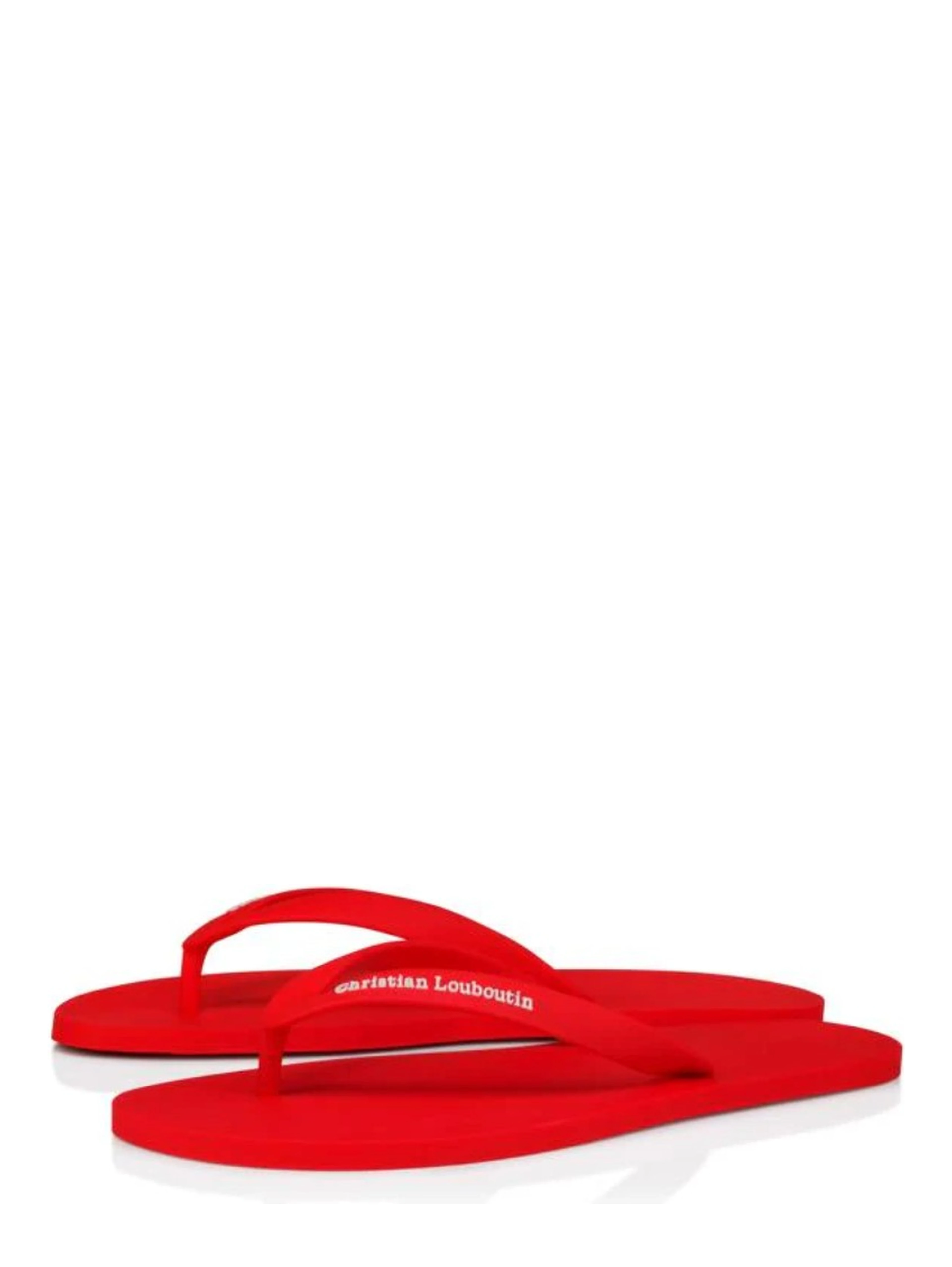 Christian Louboutin Flat shoes Red