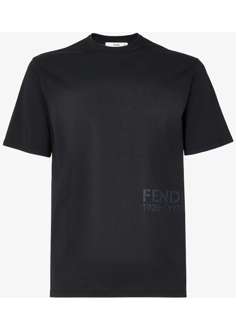 Fendi T-shirts and Polos Black/Grey