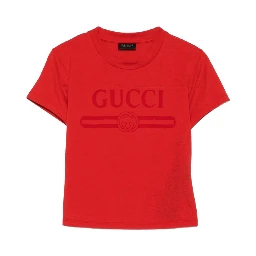 Gucci T-shirts and Polos Red