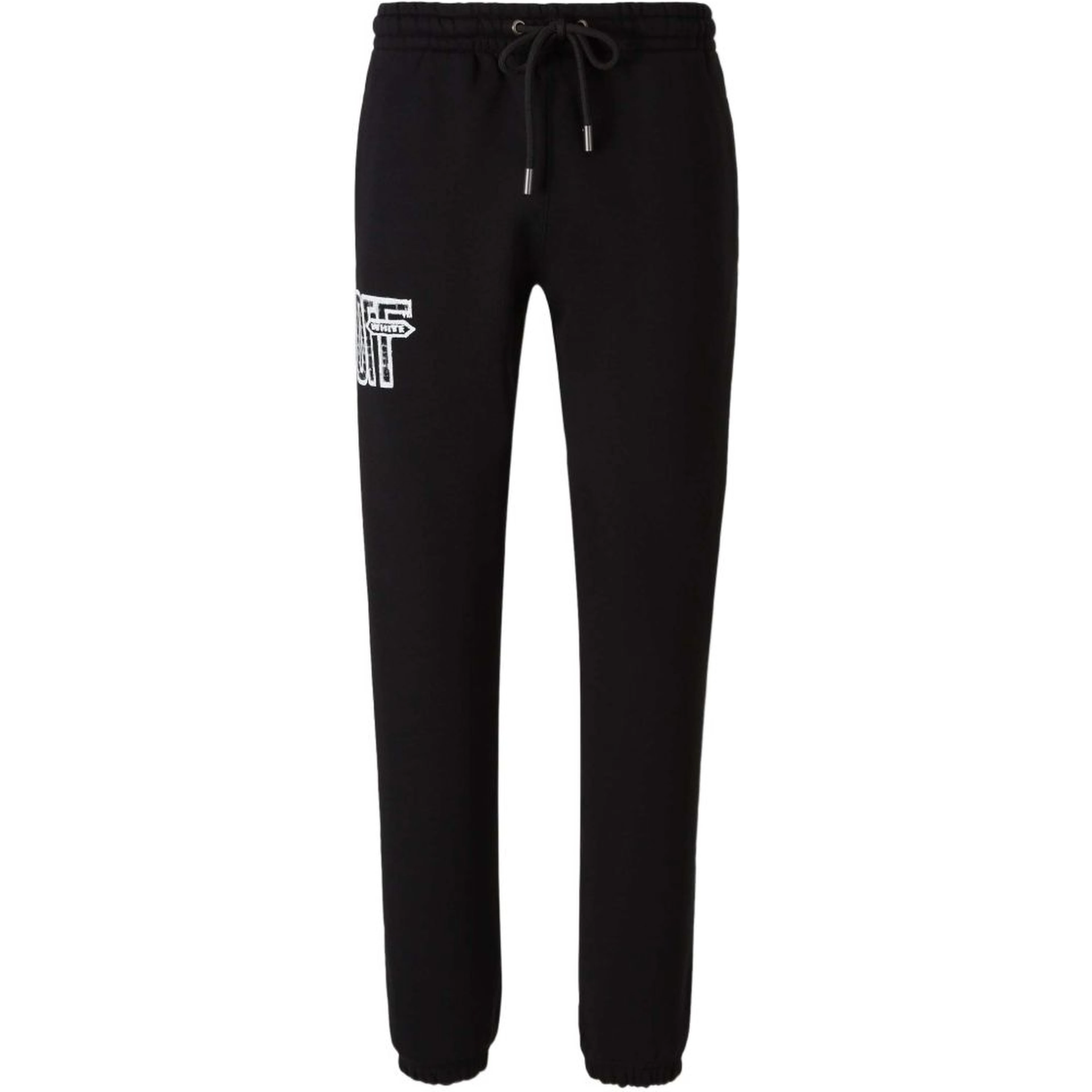 Off White Trousers Black