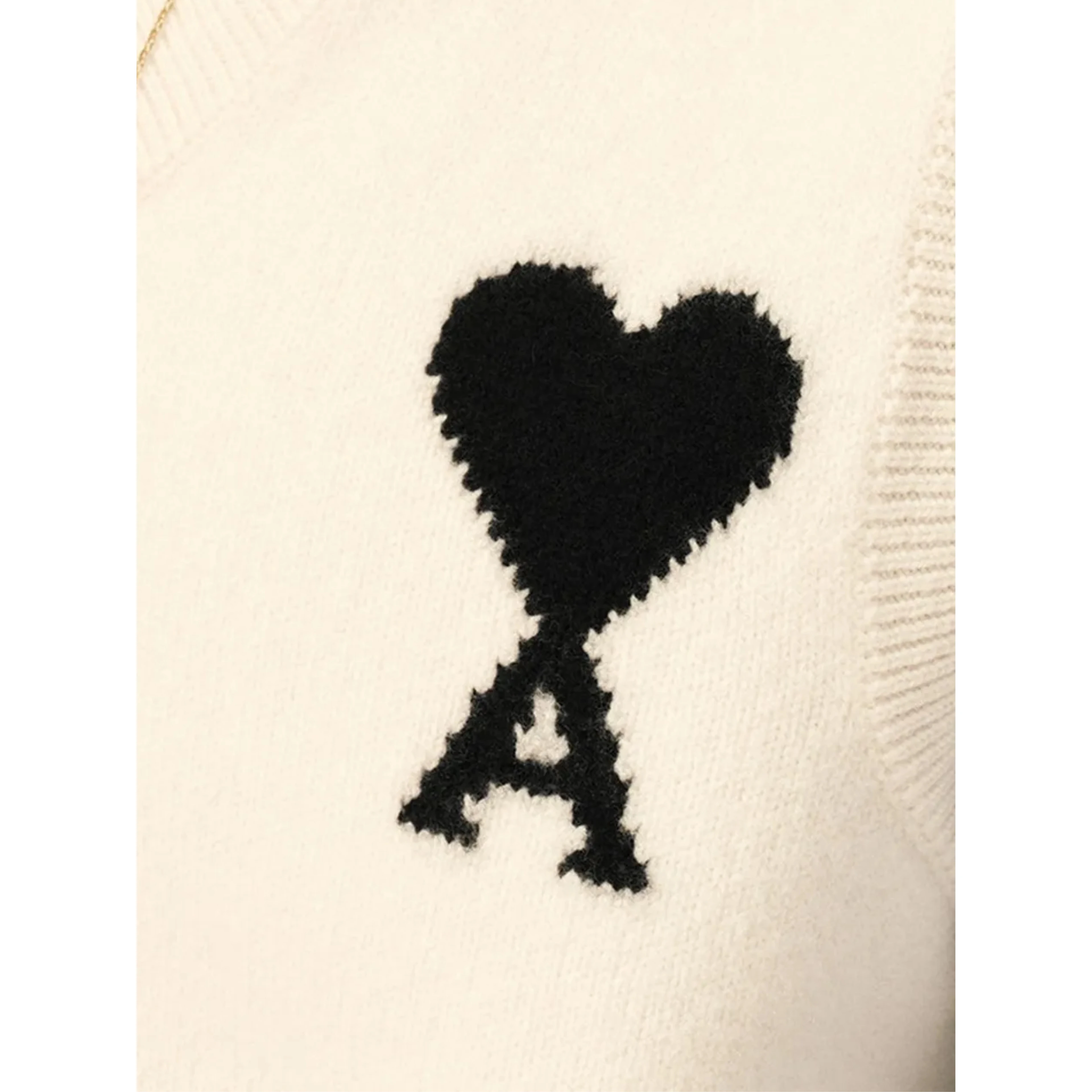 Ami Sweaters Off white/Black