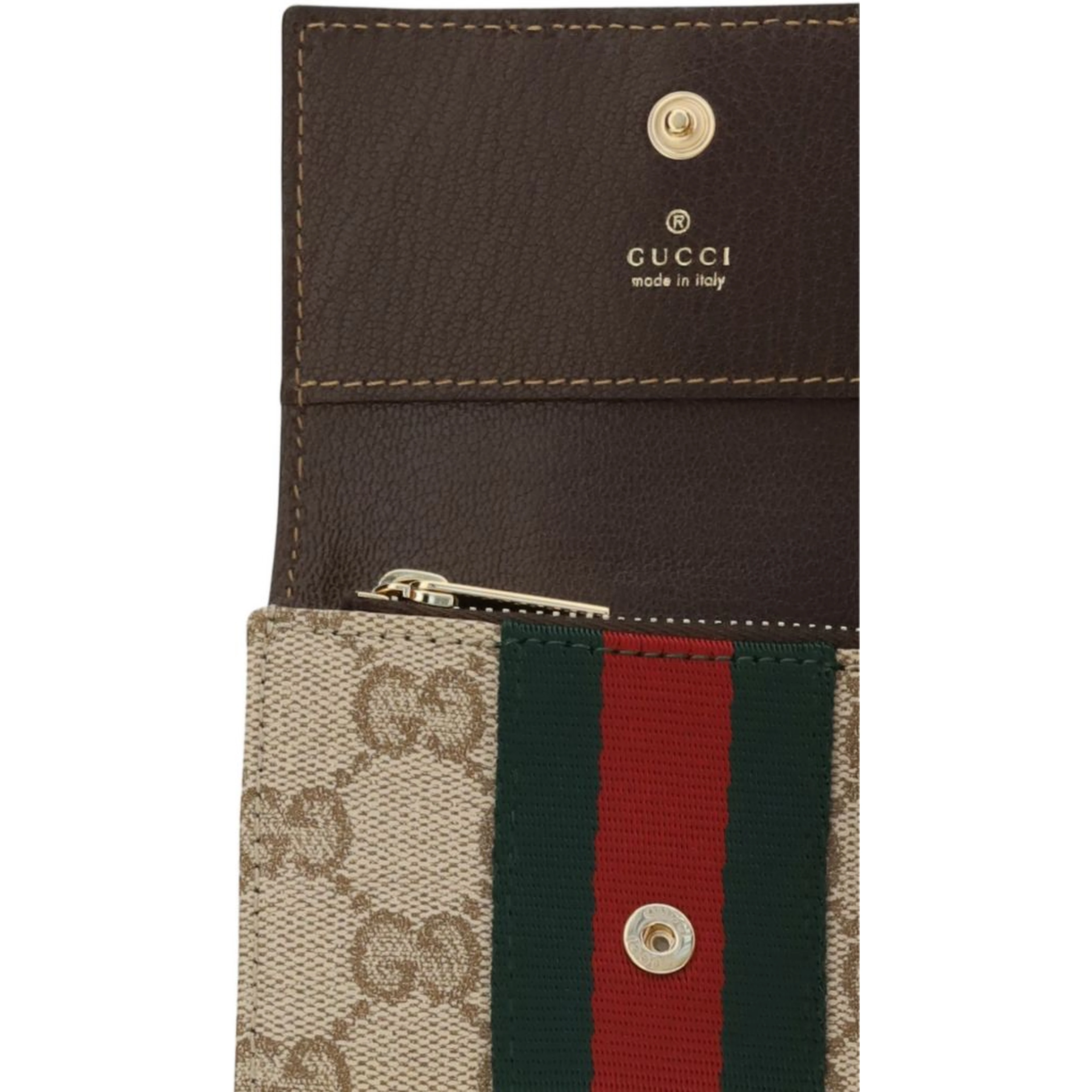 Gucci Wallets Dark Brown