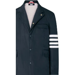 Thom Browne Coats Navy