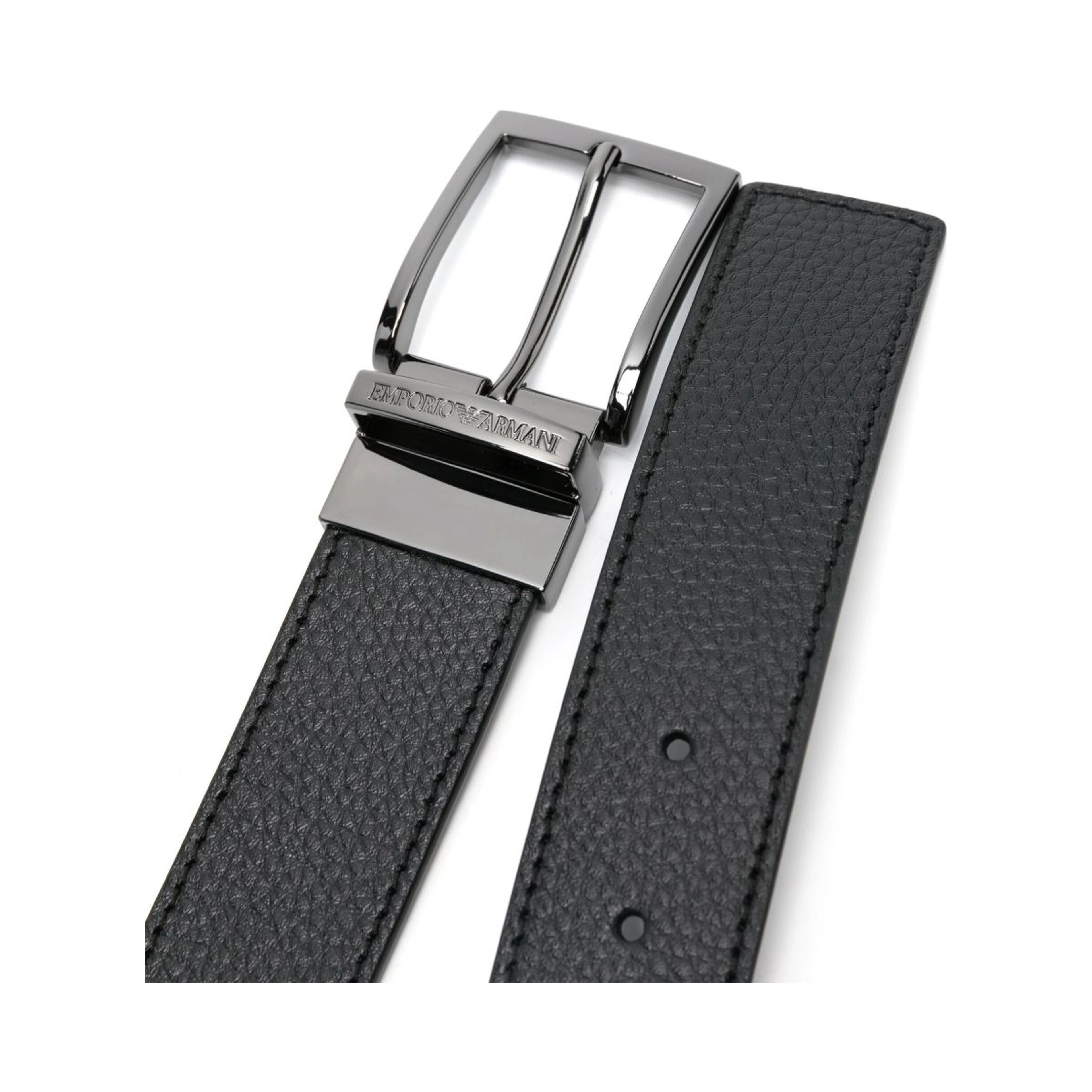 Emporio Armani Belts Black/Grey