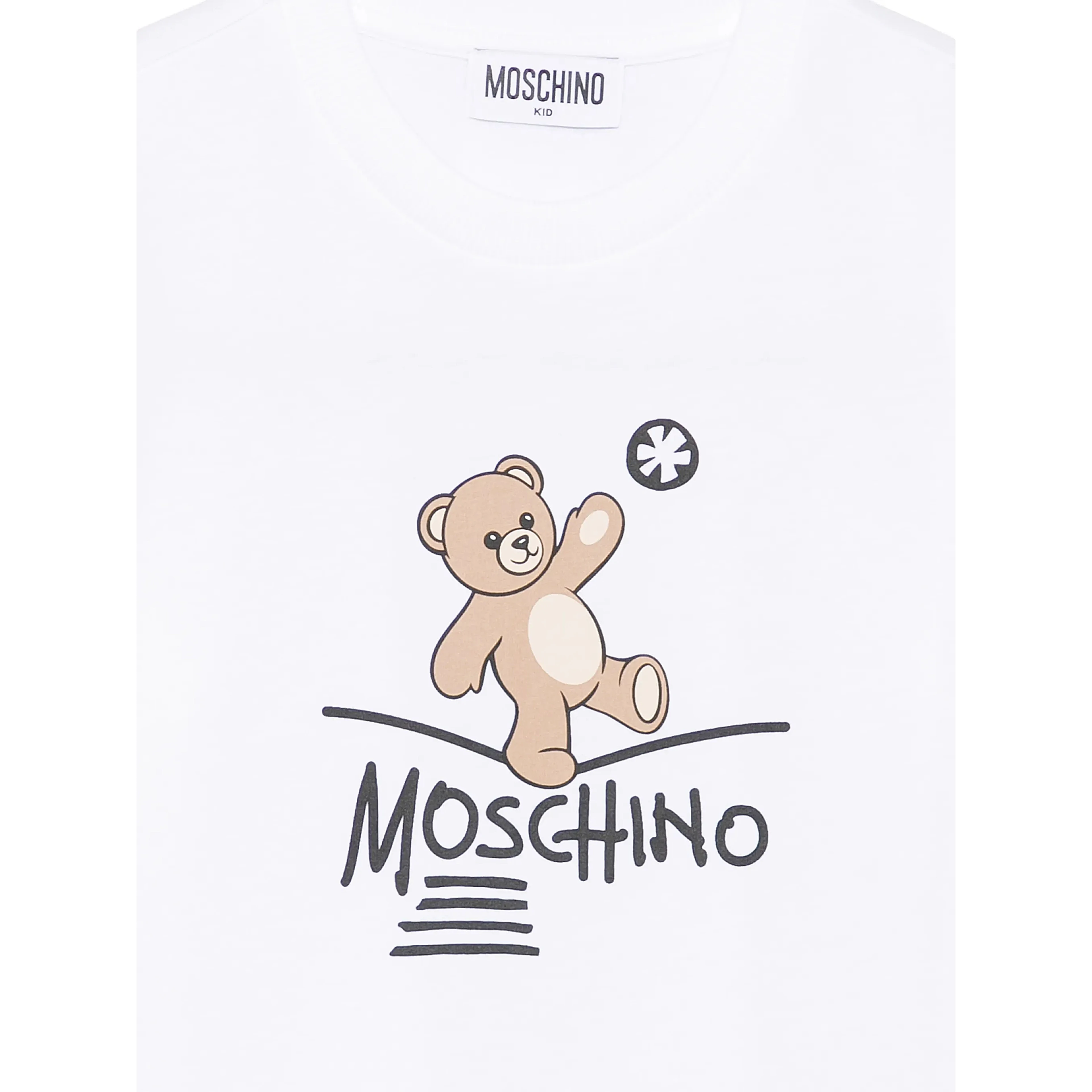 Moschino T-shirts and Polos Off White