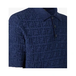 Fendi T-shirts and Polos Blue