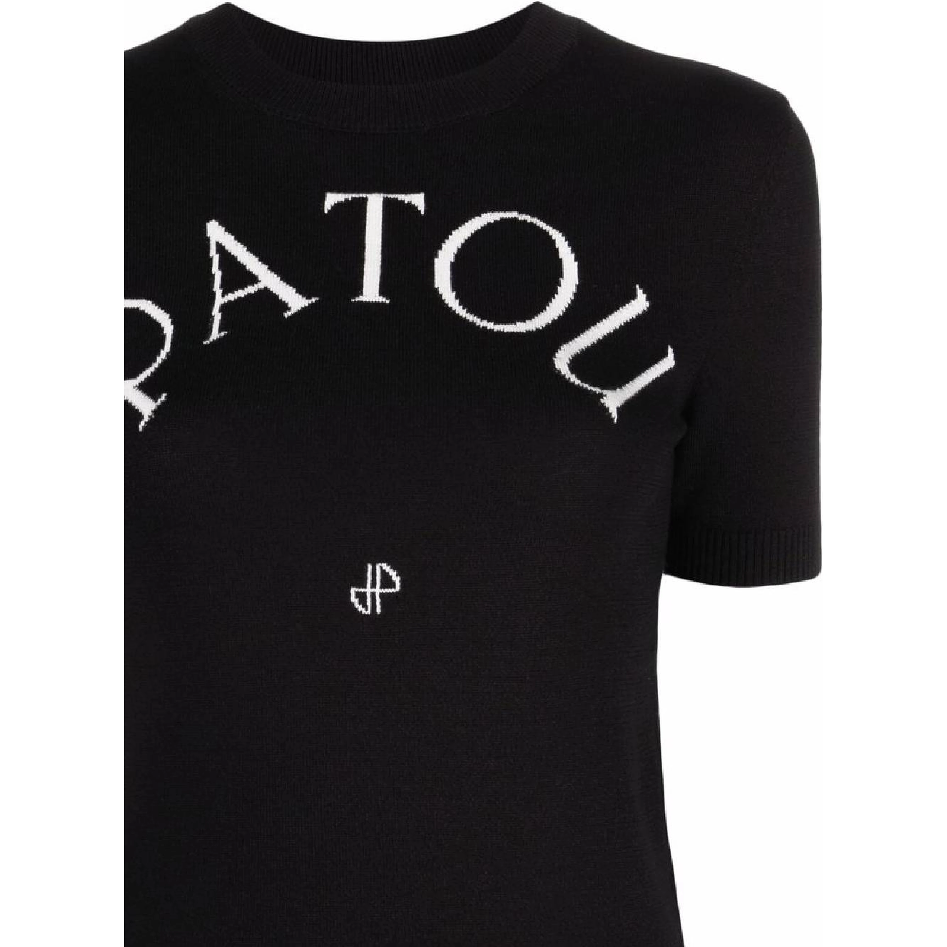 PATOU T-shirts and Polos Black