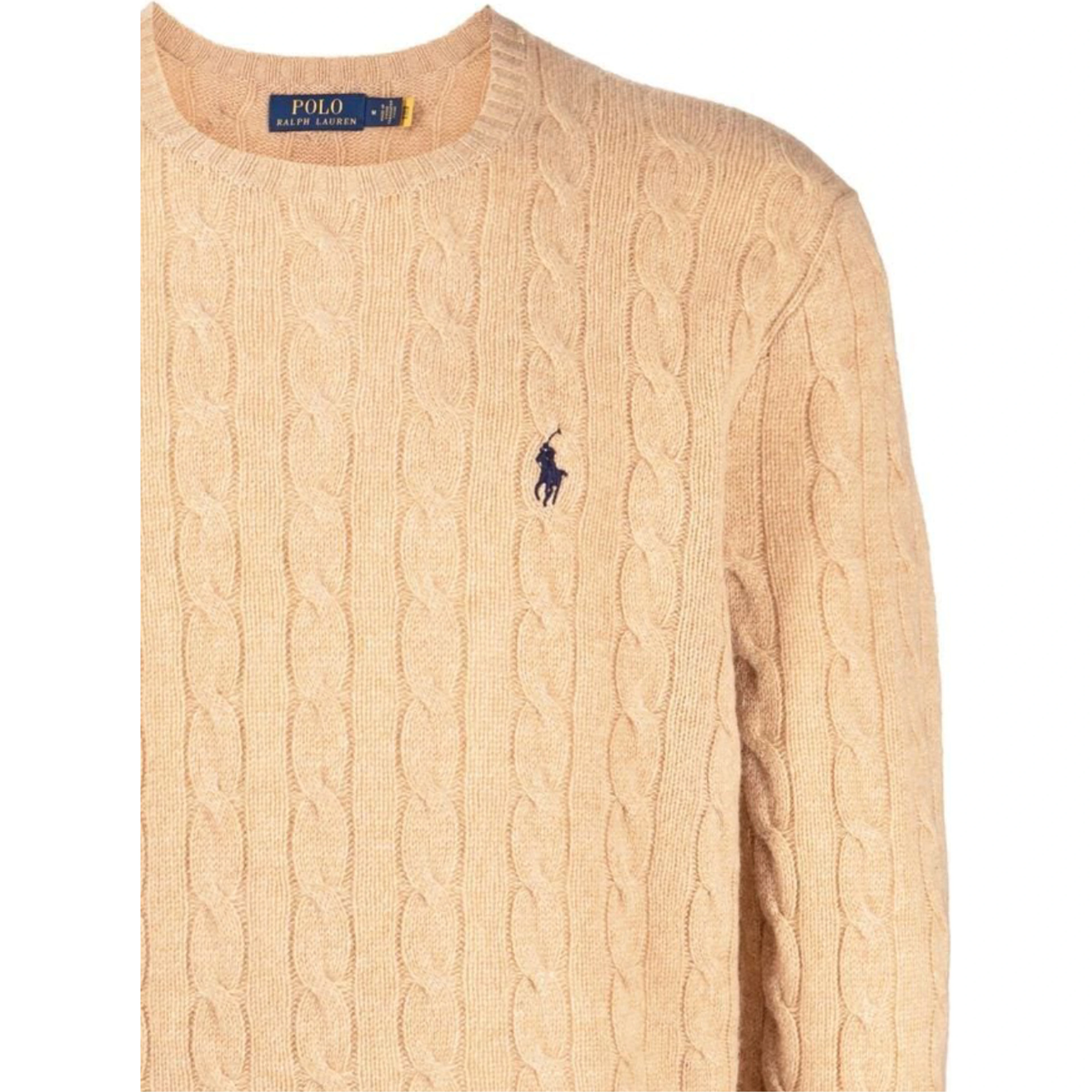 Polo Ralph Lauren Sweaters Camel Melange