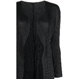 ISSEY MIYAKE PLEATS PLEASE Coats Black