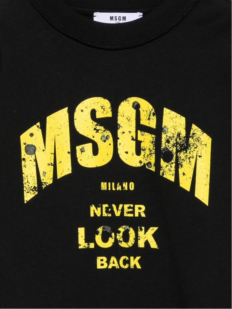 MSGM KIDS Sweaters Black alternative