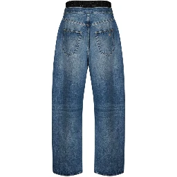 The Attico Jeans Blue/Black