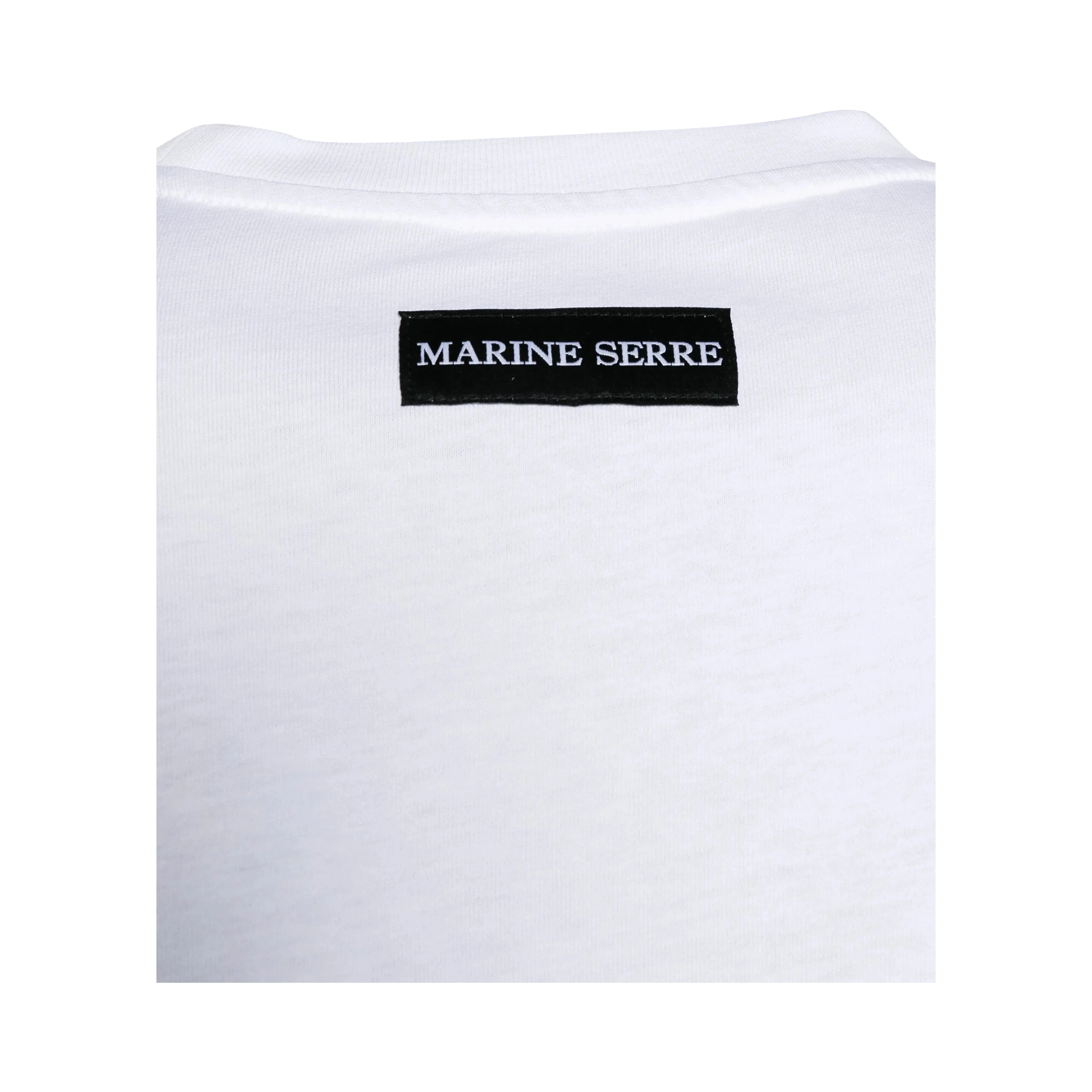 MARINE SERRE T-shirts and Polos White