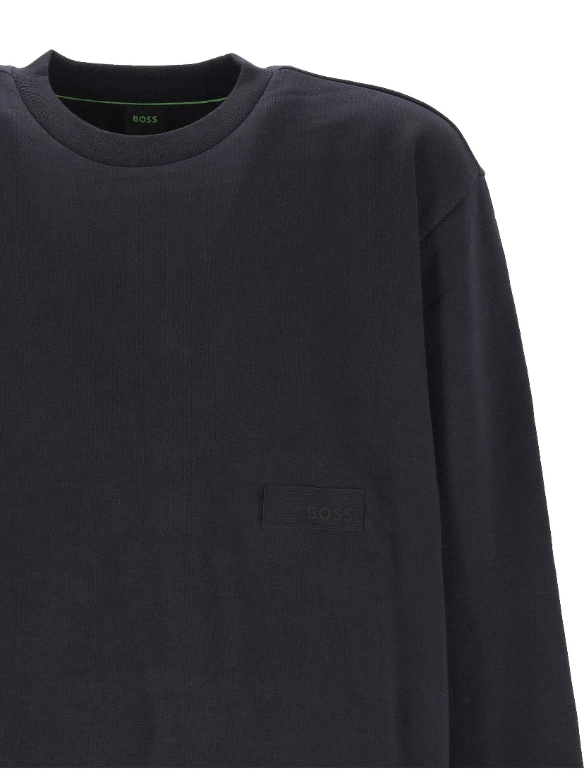 BOSS Sweaters Dark blue