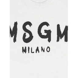 MSGM KIDS T-shirts and Polos White
