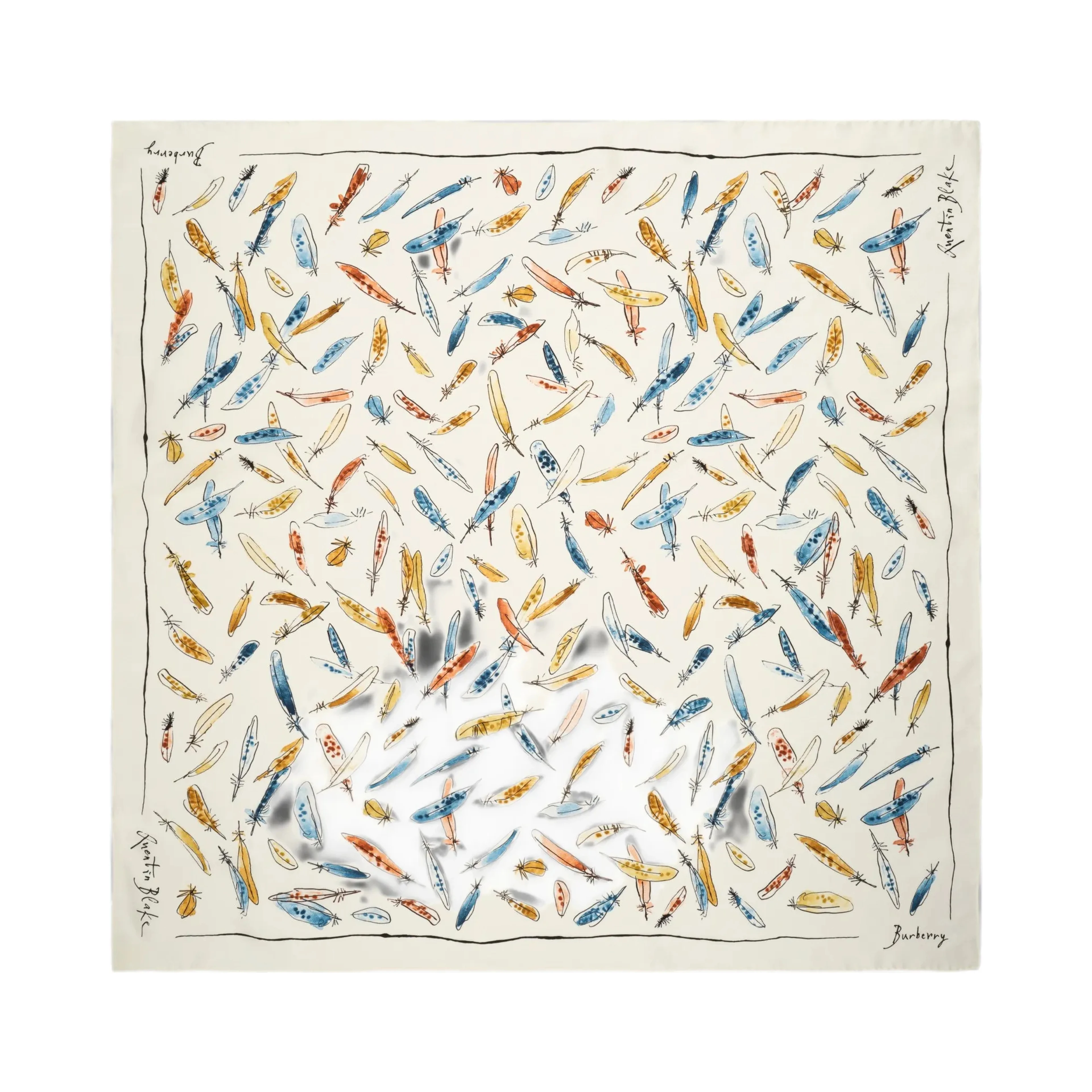 Burberry Scarfs Ink Blue