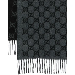 Gucci Scarfs Graphite/black
