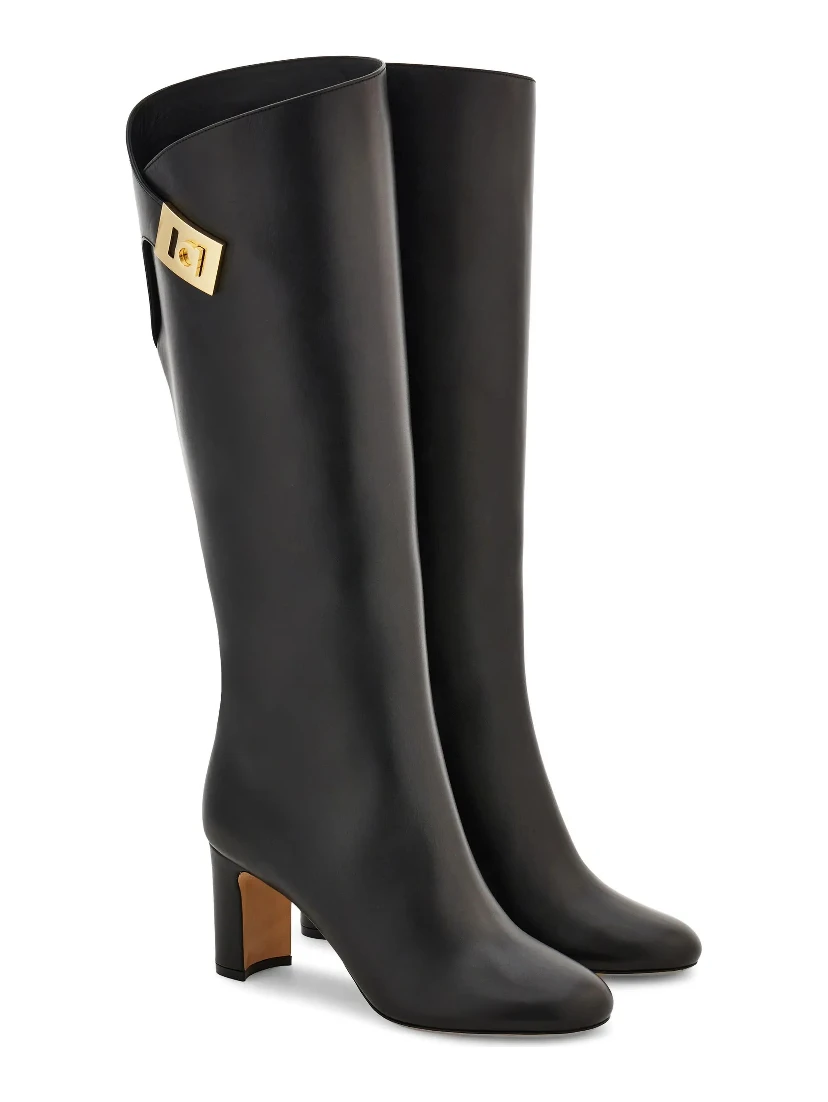 Ferragamo Boots Black