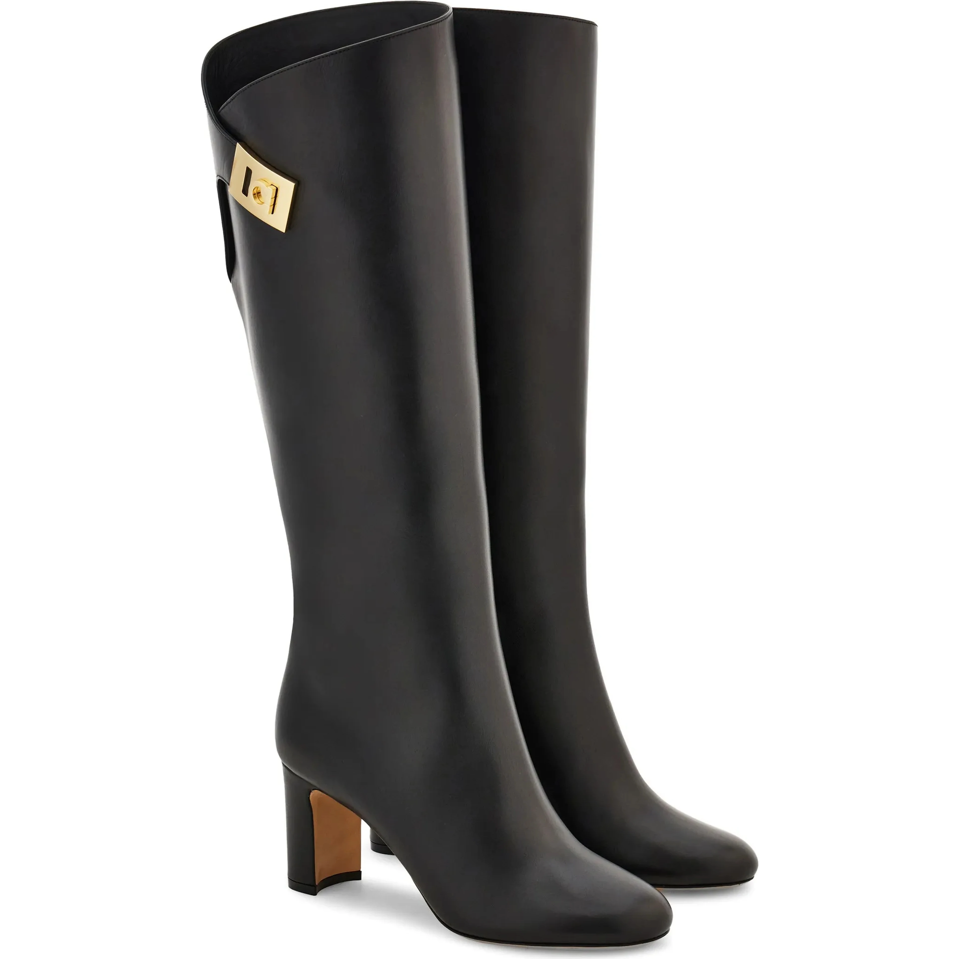 Ferragamo Boots Black