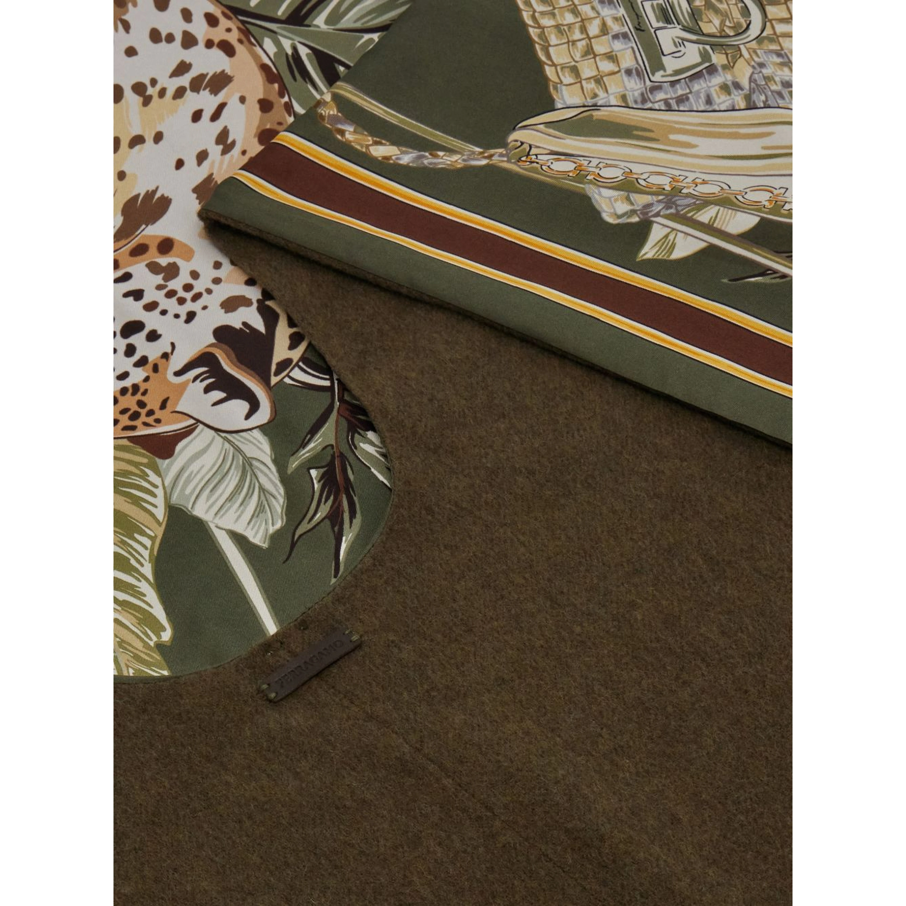 Ferragamo Coats Olive