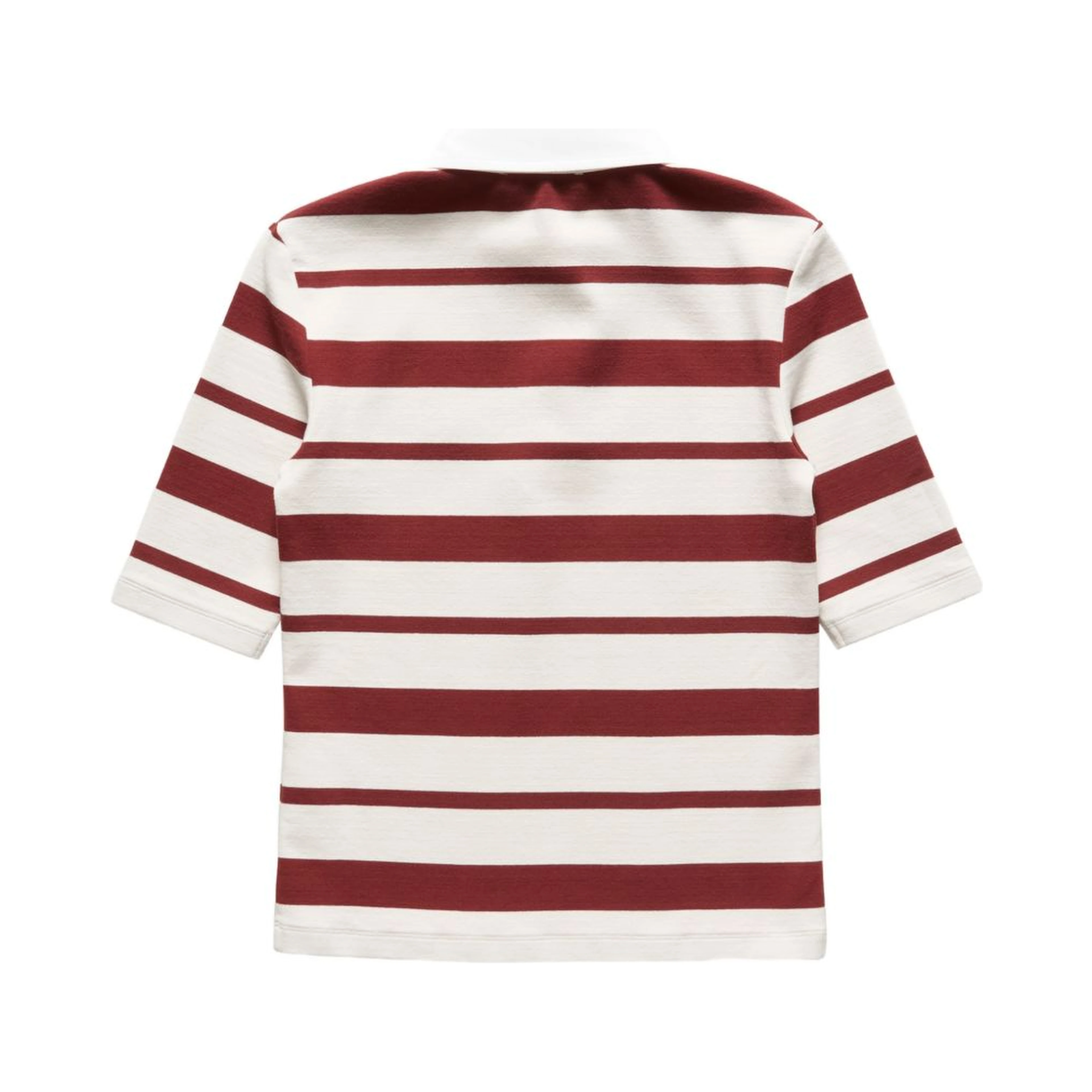Acne T-shirts and Polos Red/ecru