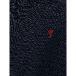 Ami Sweaters Navy Blue/ Red