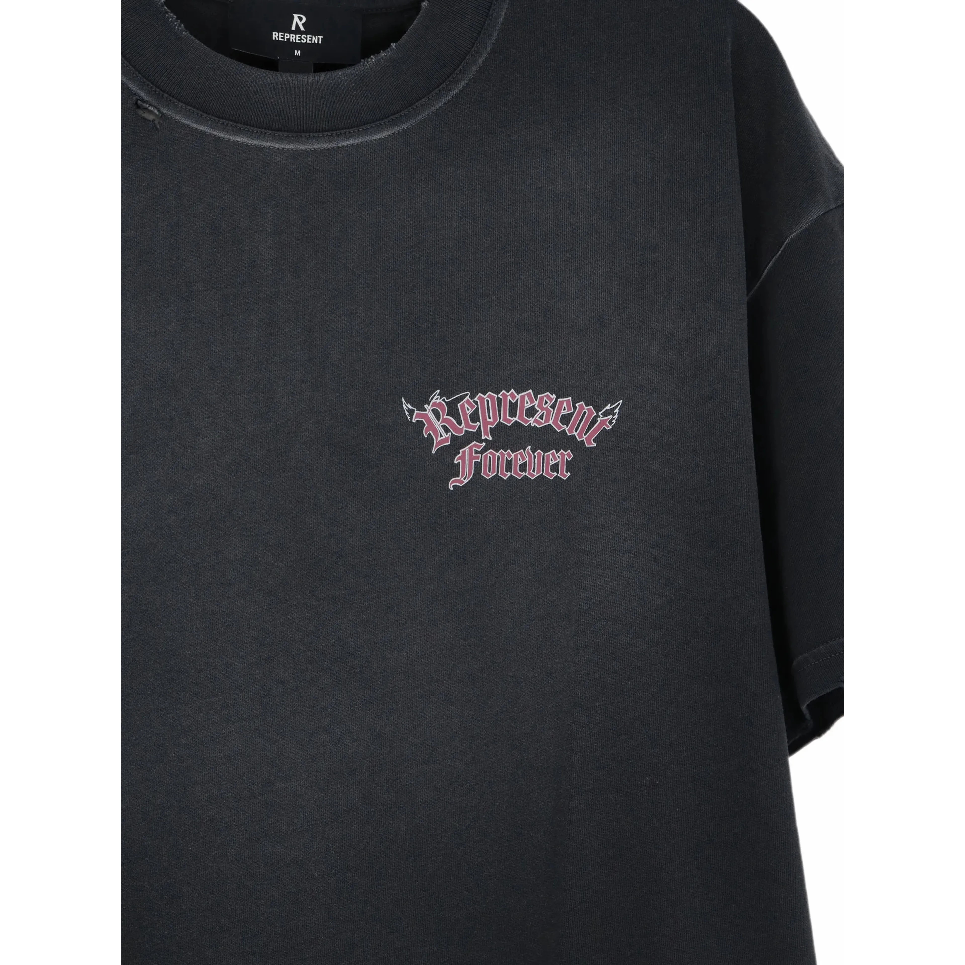 Represent T-shirts and Polos Washed black
