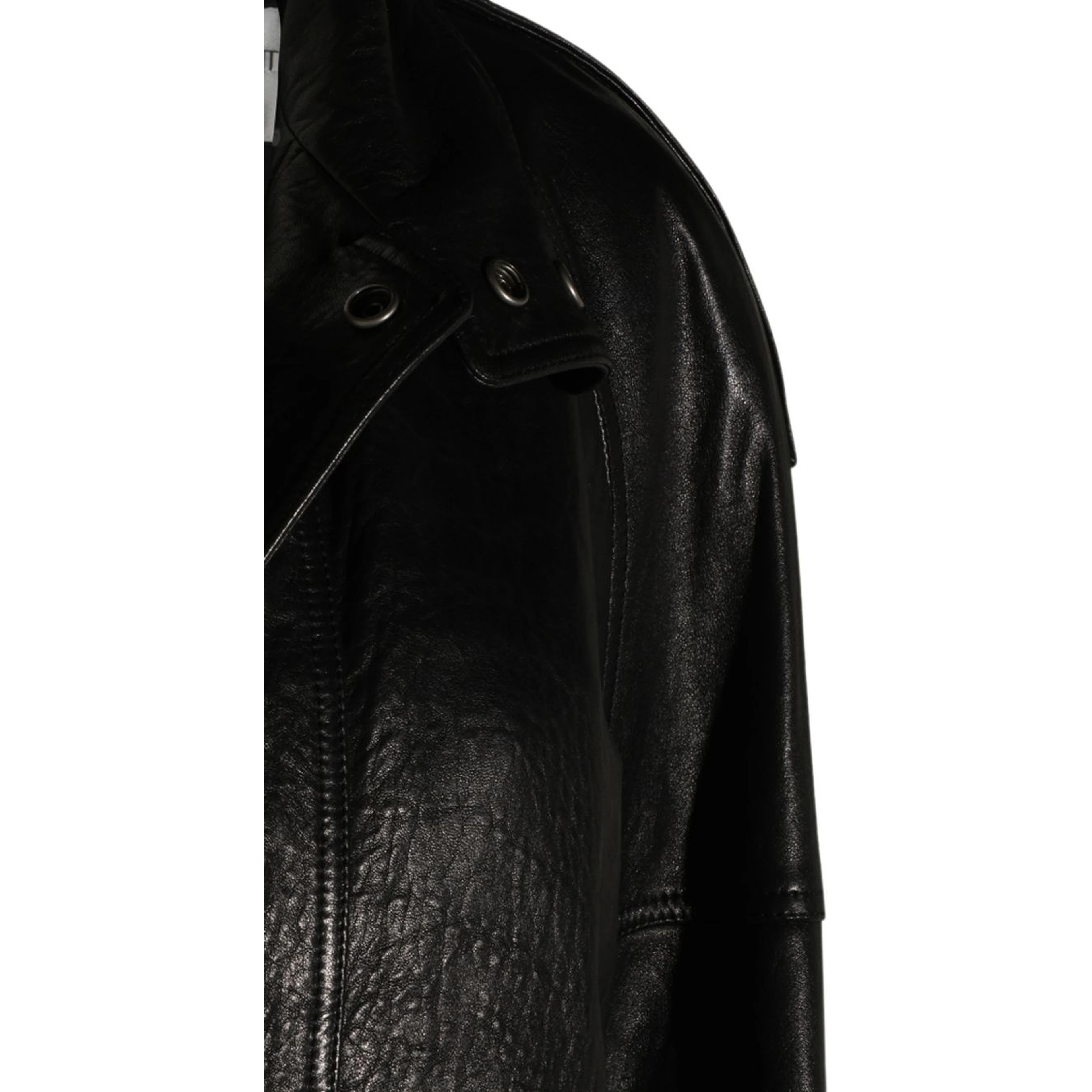 Saint Laurent Coats Black