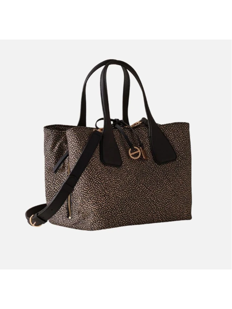 Borbonese Bags.. Natural/Black alternative