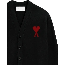 Ami Sweaters Black/red