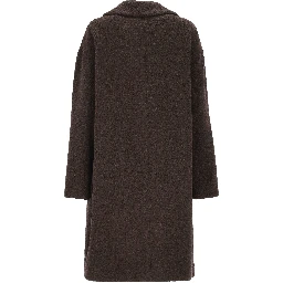Harris Wharf London Coats Dark Brown
