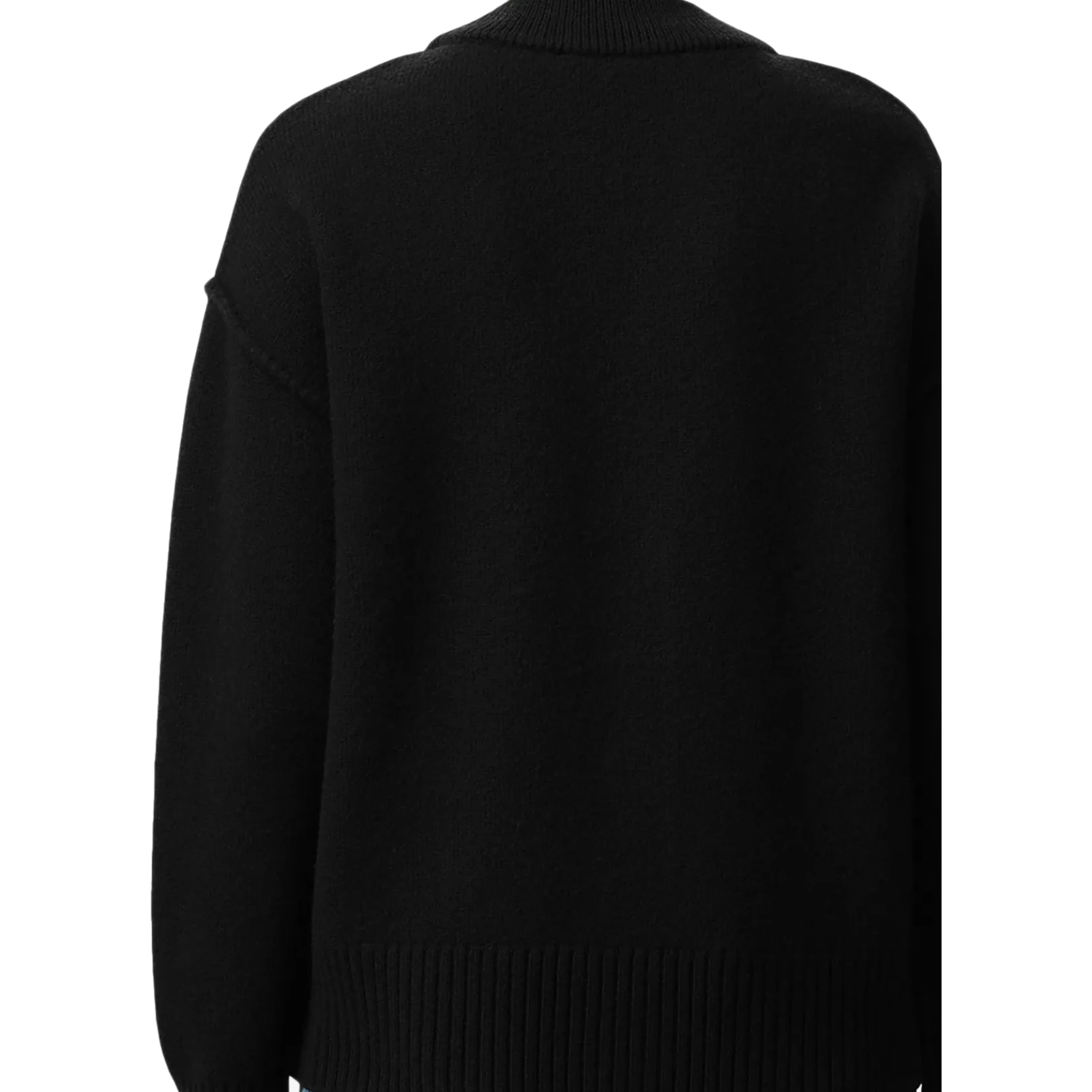 Ami Sweaters Black/red