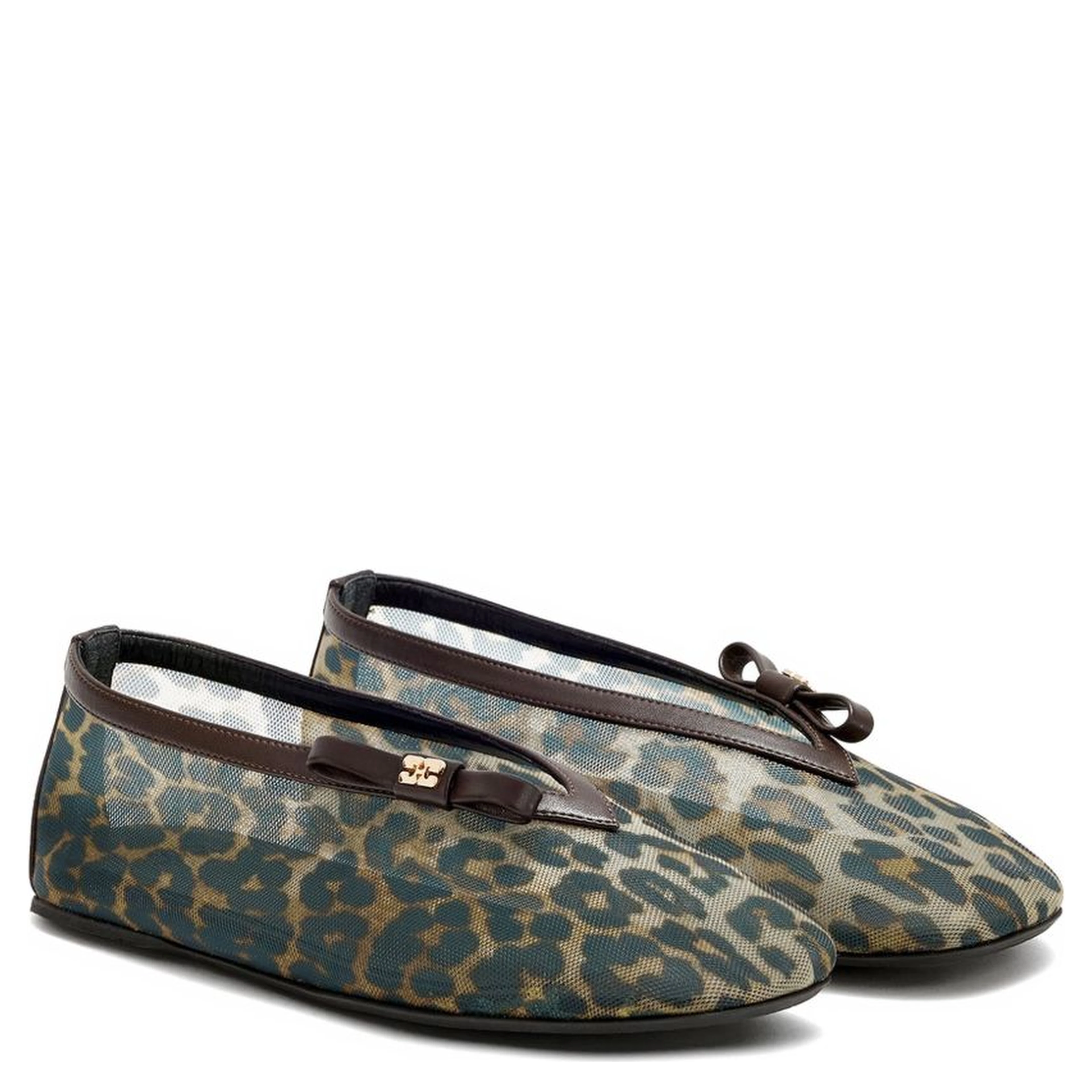 GANNI Flat shoes Almond milk