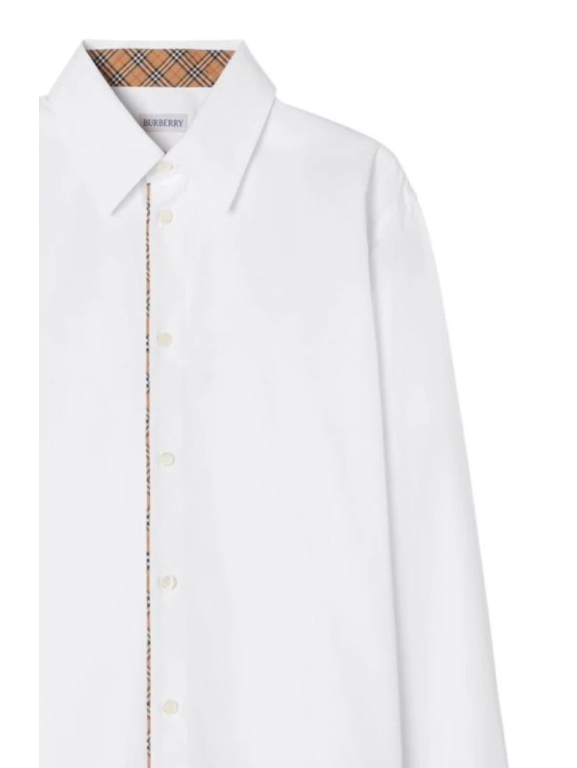 Burberry Shirts Optical White