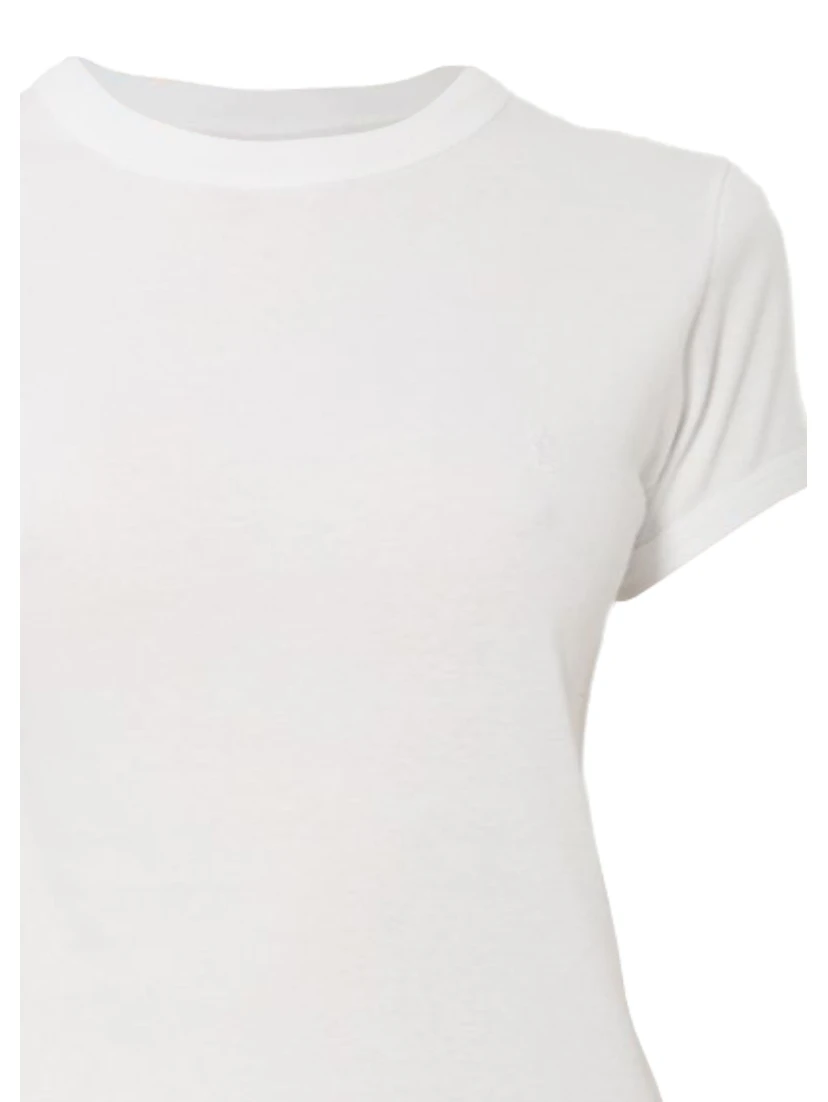 Saint Laurent T-shirts and Polos White