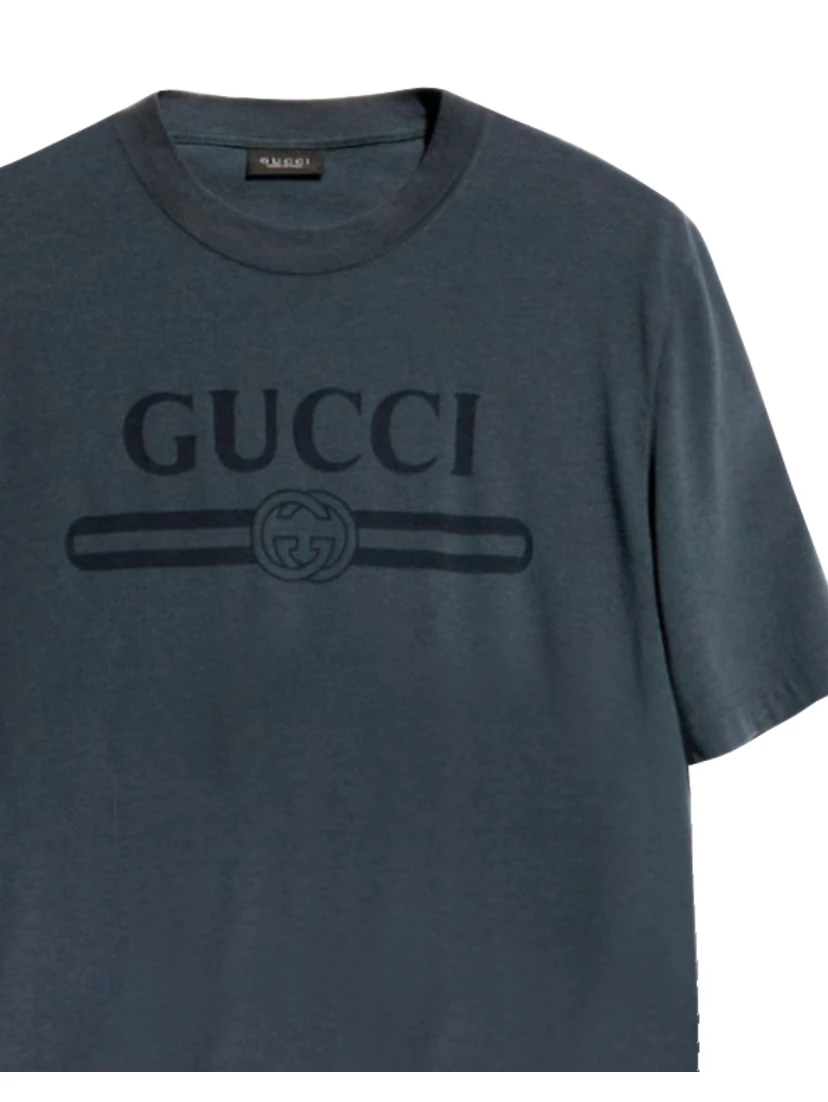 Gucci T-shirts and Polos Charcoal