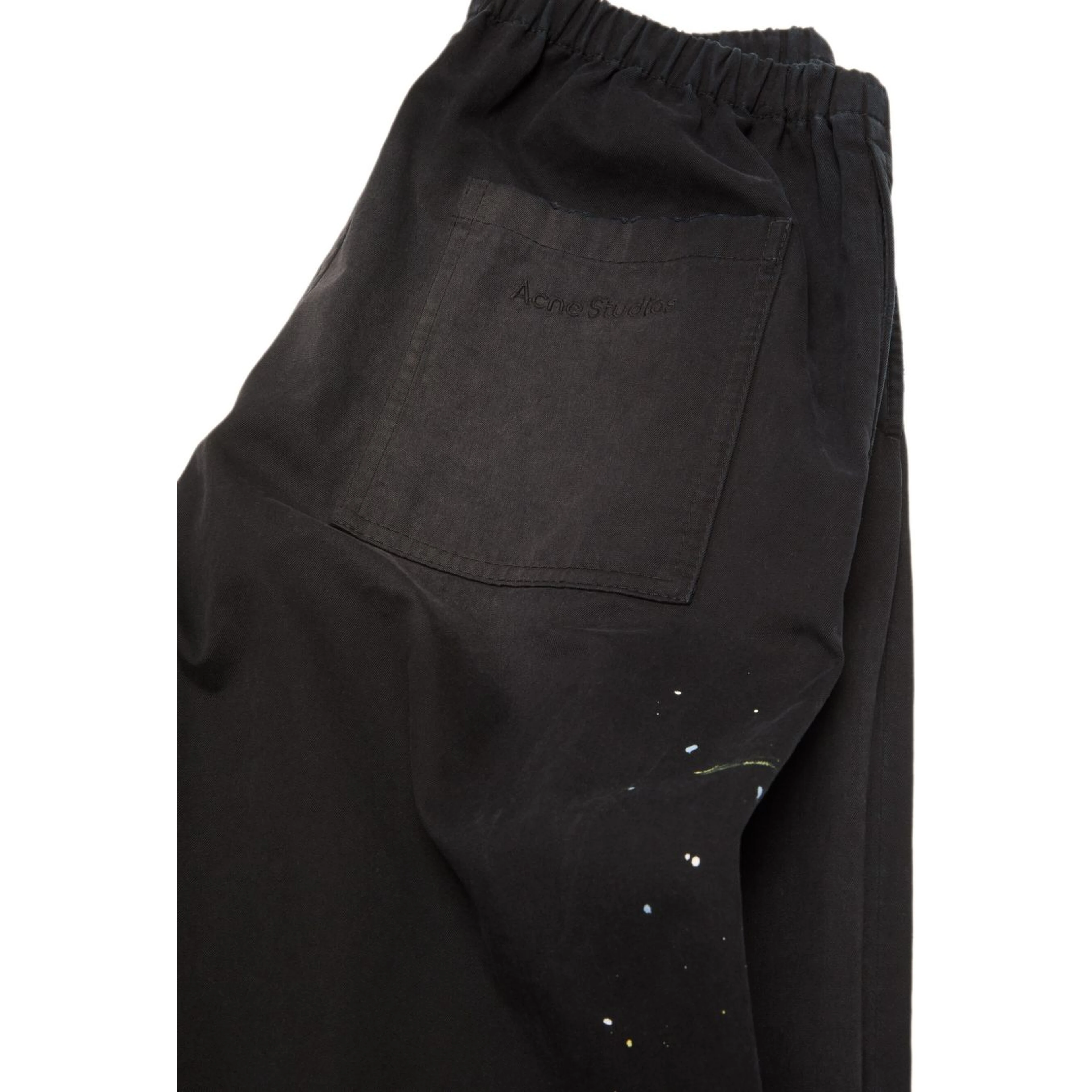 Acne Trousers Black
