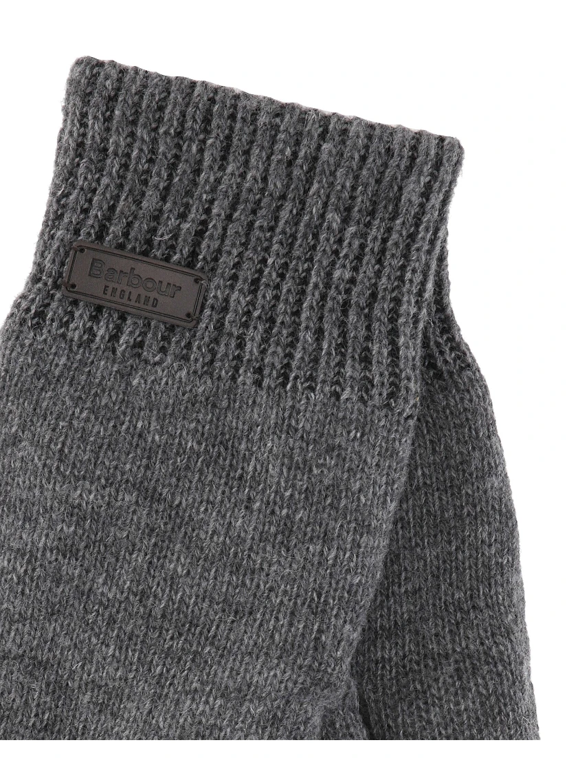 Barbour Gloves Grey