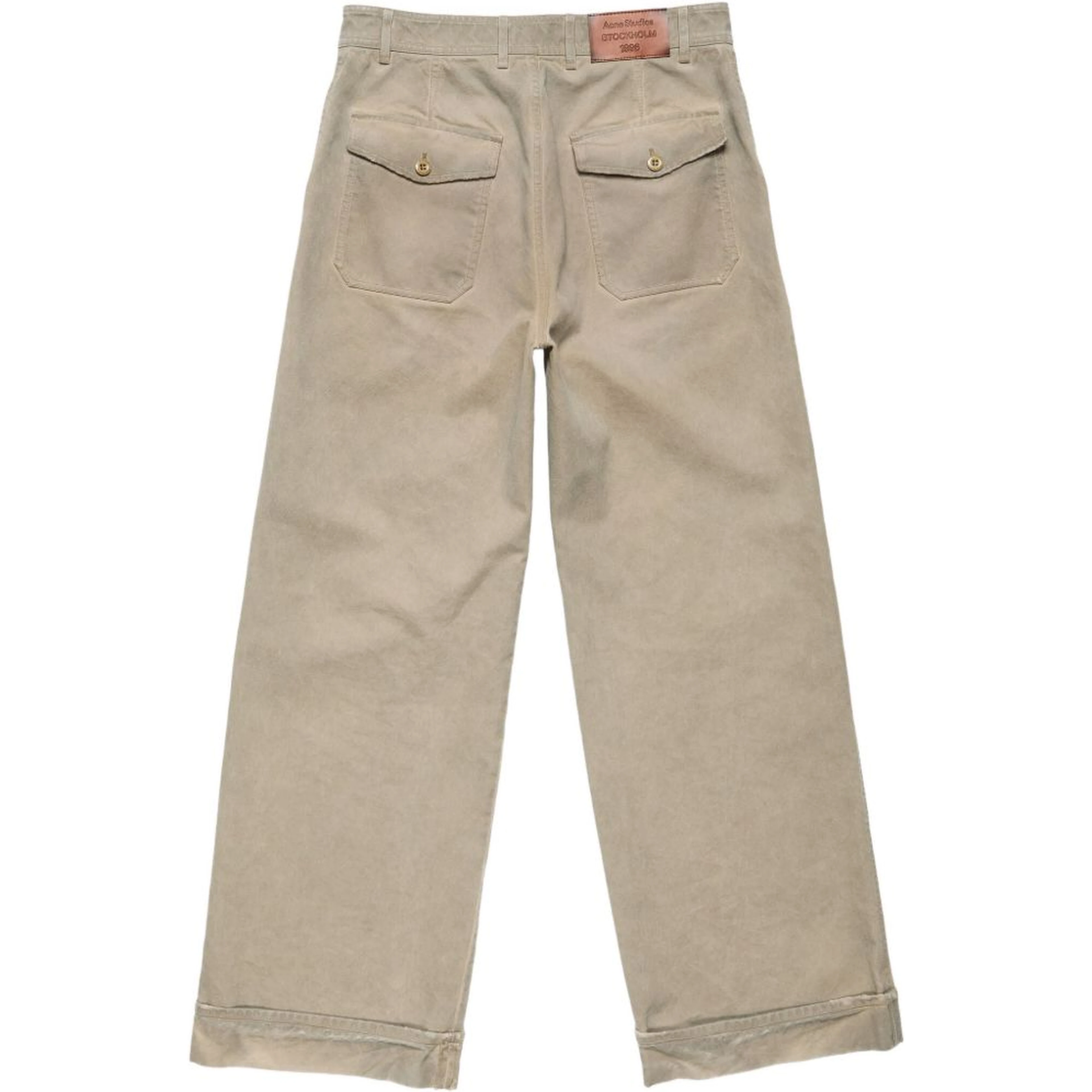 Acne Trousers Camel beige