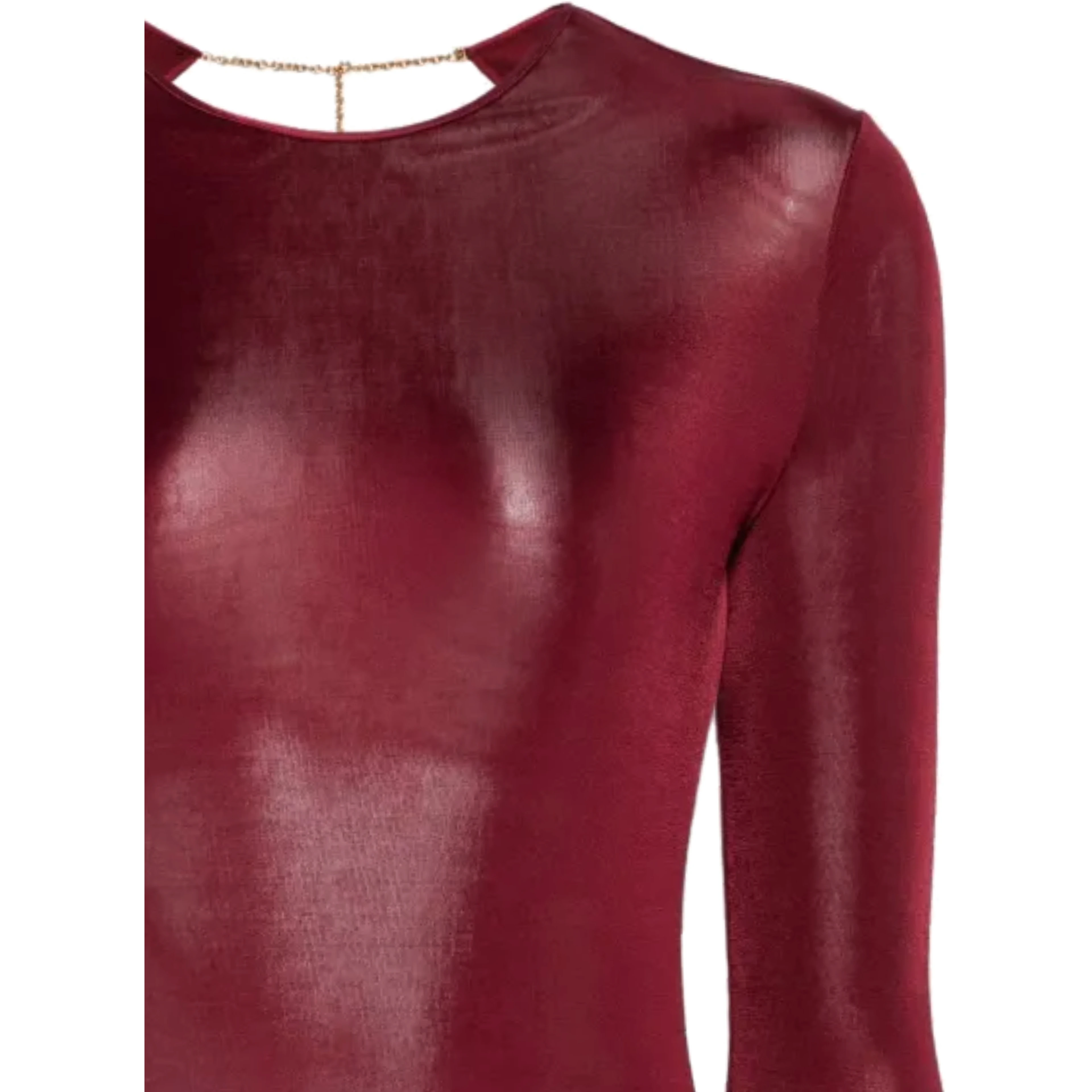 Saint Laurent Top Bordeaux